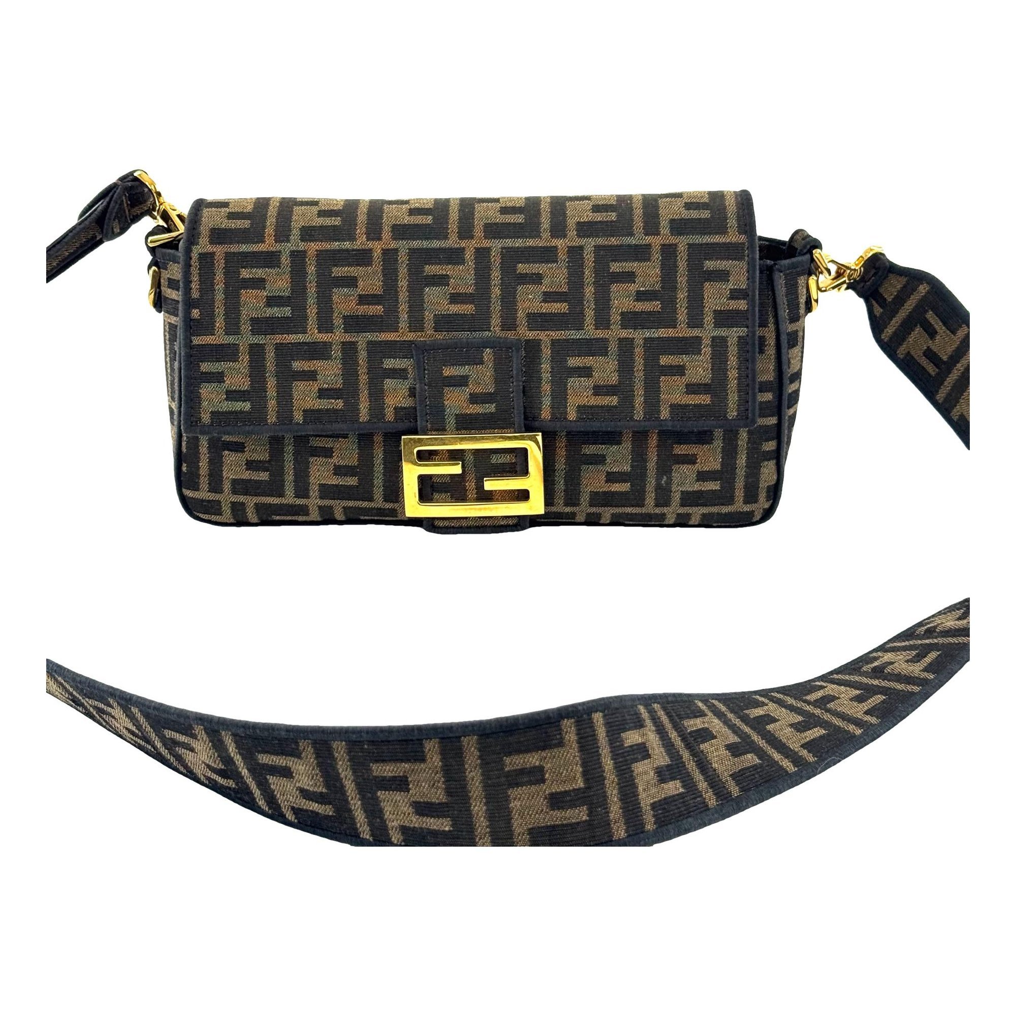 Baguette leather handbag
