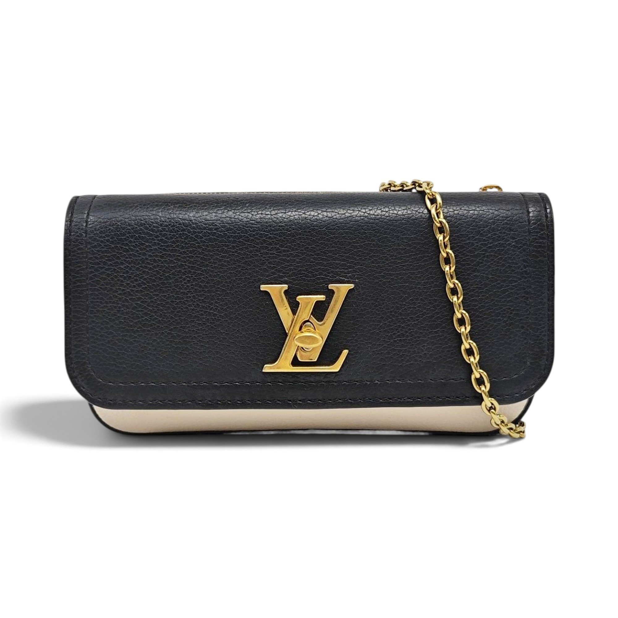 Lockme leather handbag
