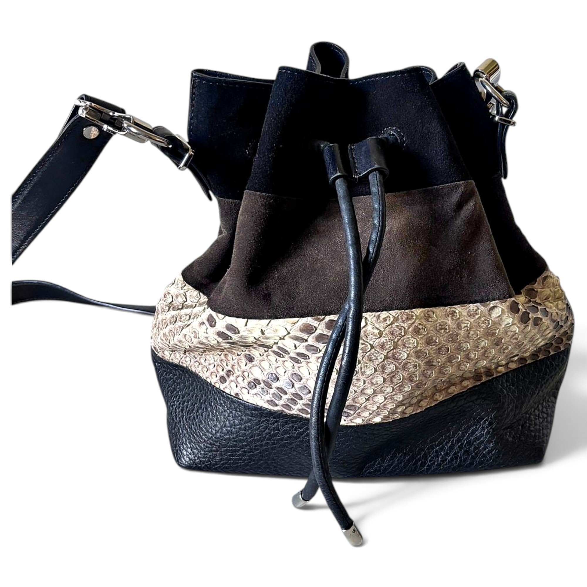 Leather crossbody bag