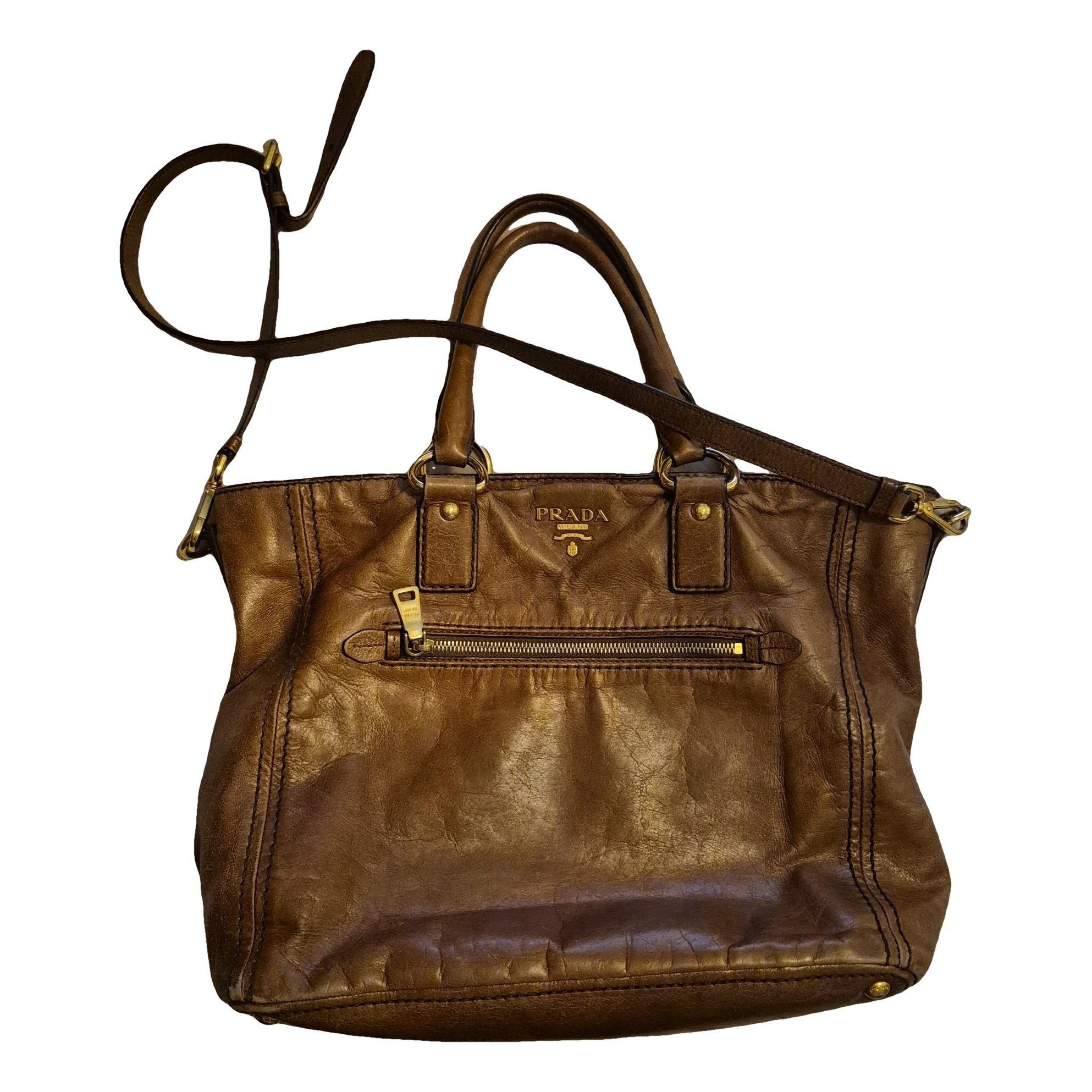 Leather handbag