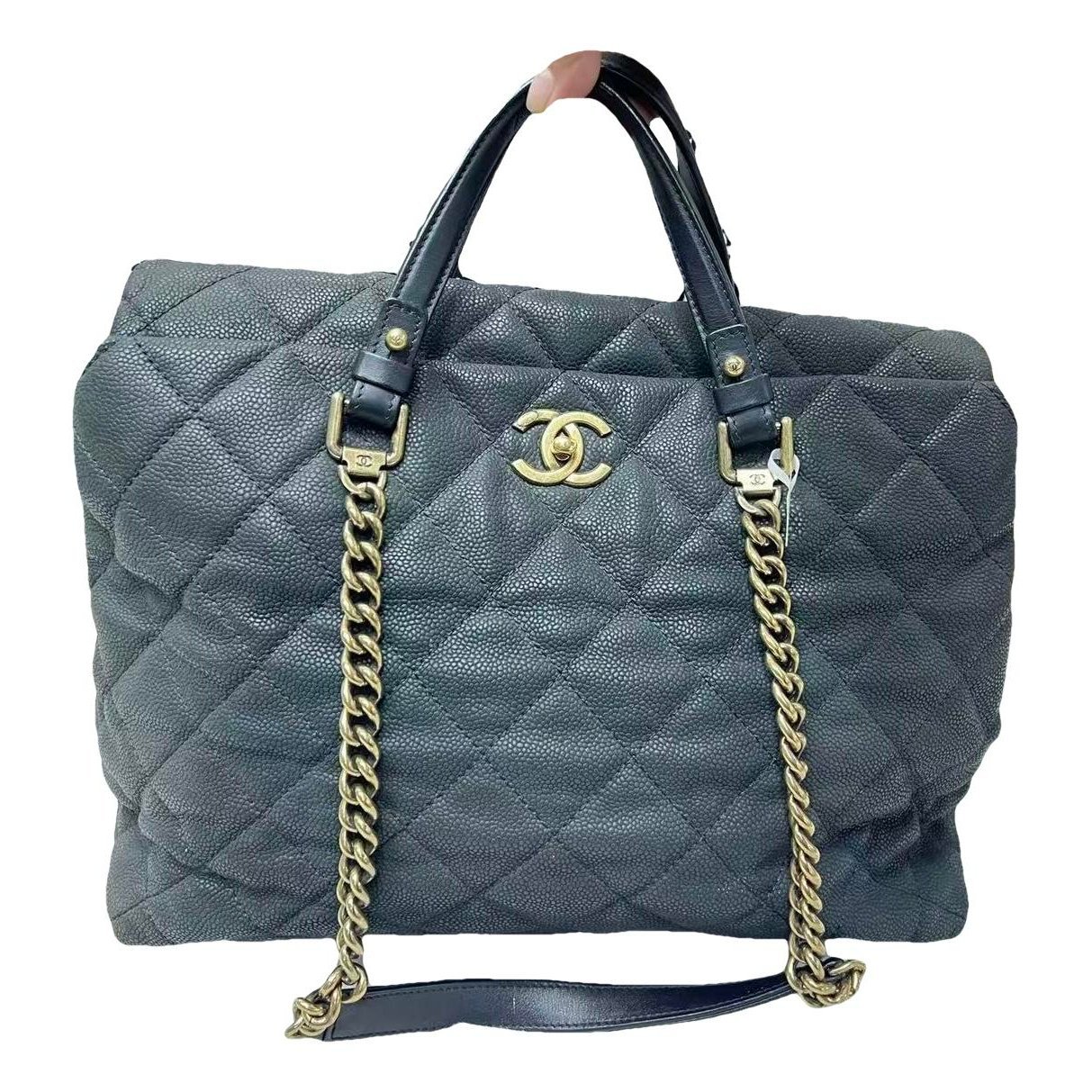 Leather handbag