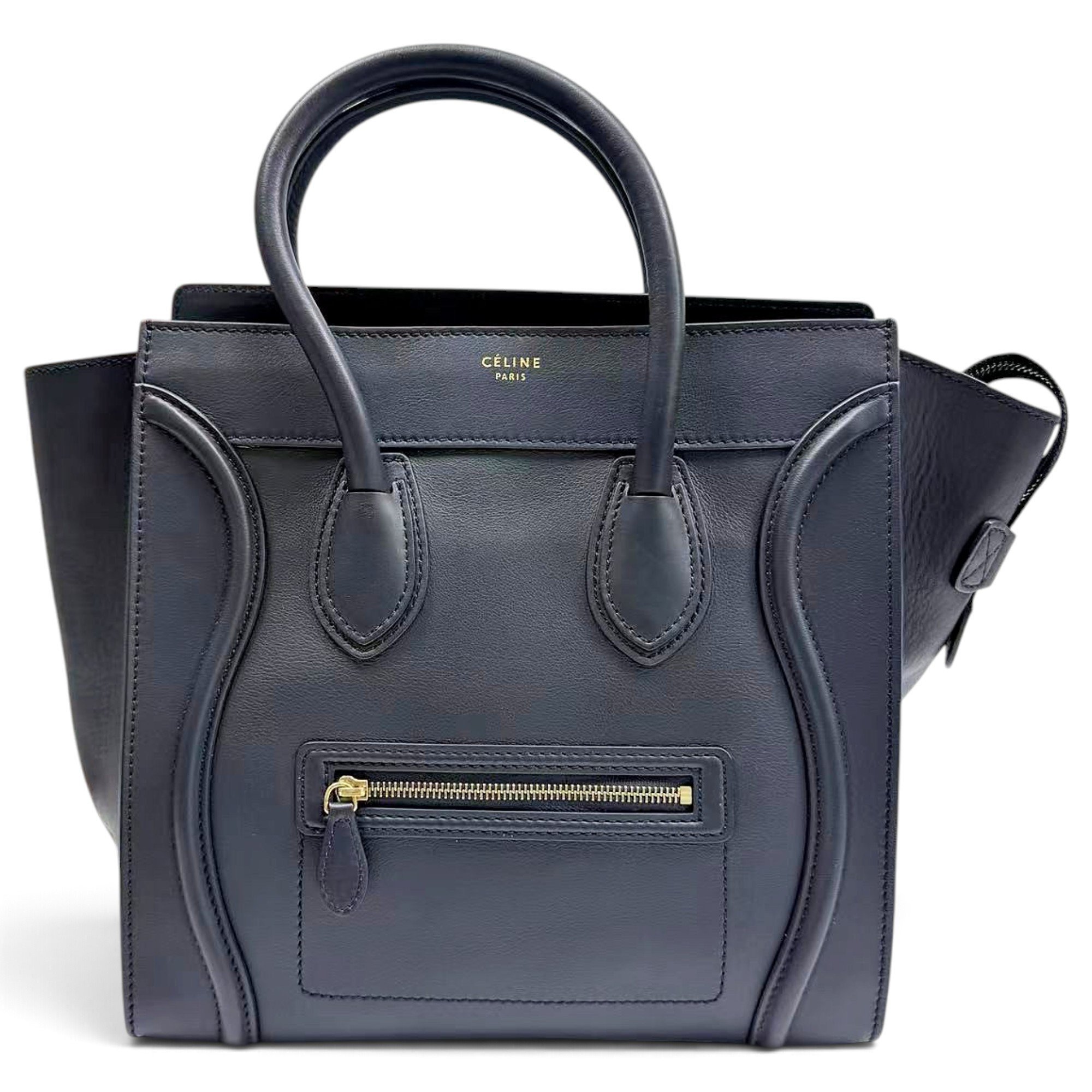 Luggage leather handbag