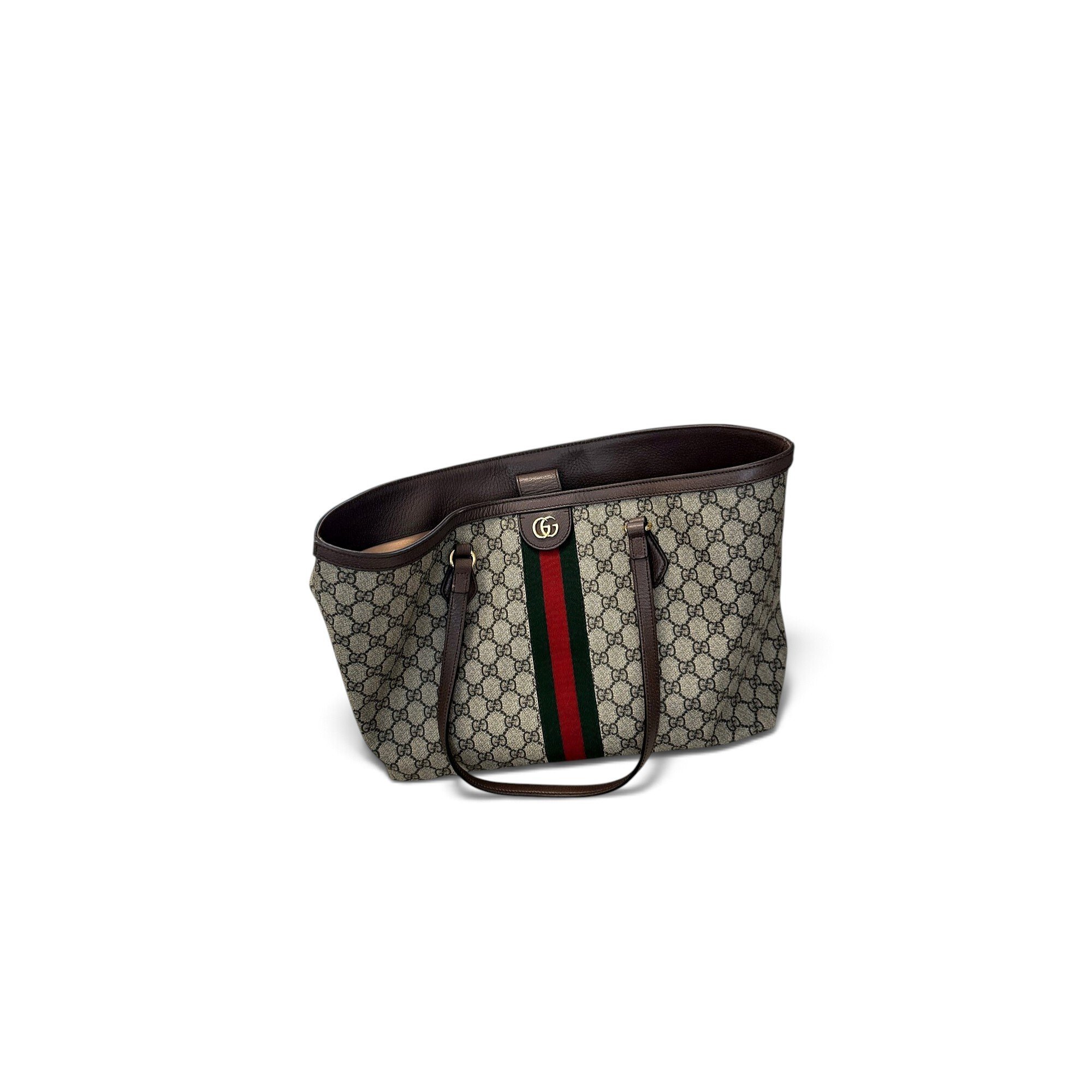 Ophidia leather tote