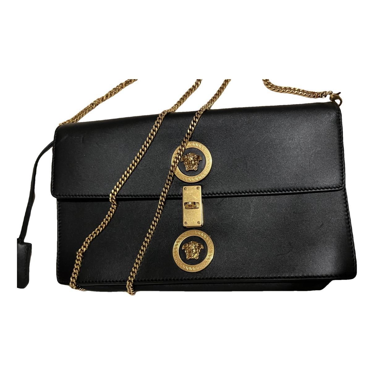 La Medusa leather handbag