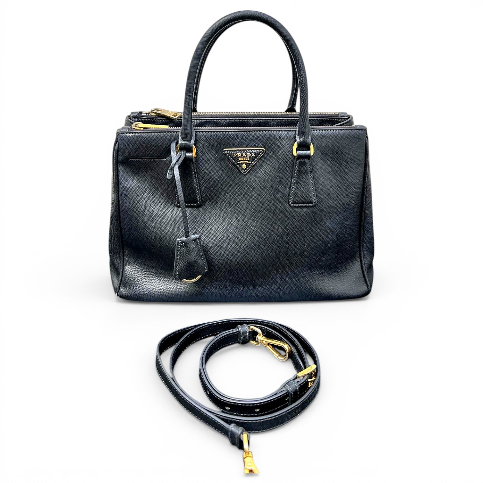 Galleria leather handbag