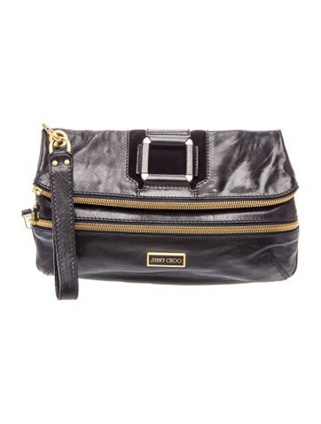 Jimmy Choo Leather Clutch