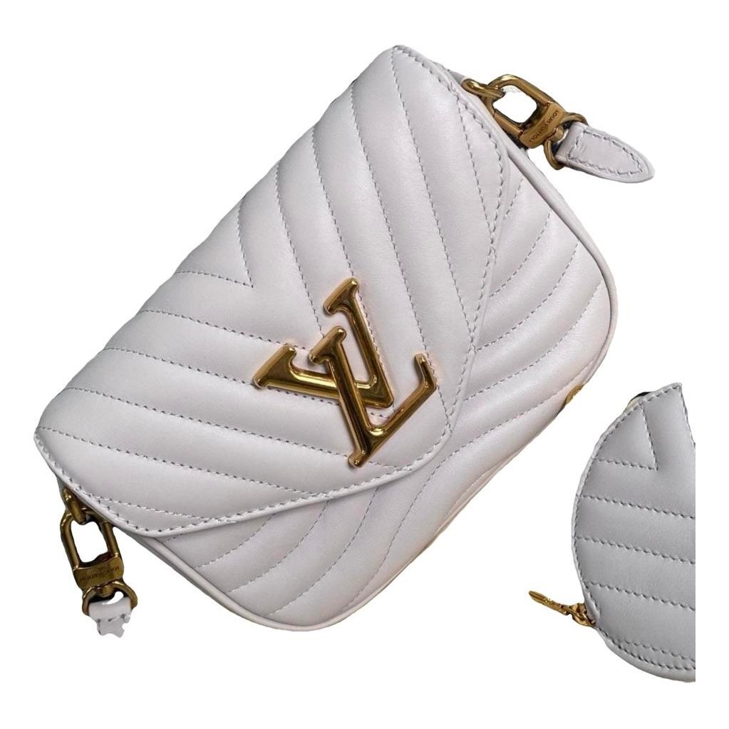 Multi-Pochette New Wave leather handbag