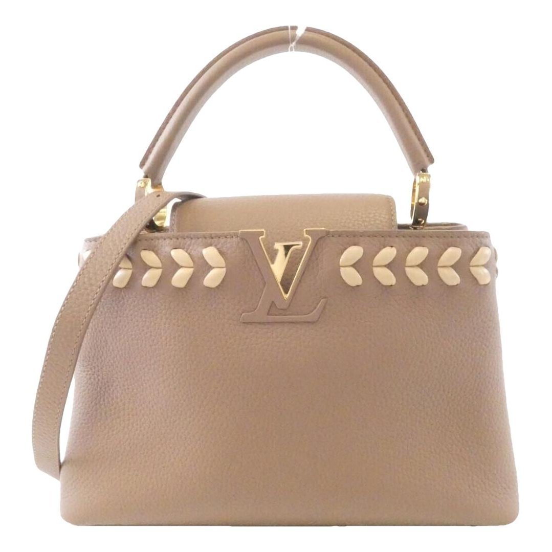 Capucines leather handbag