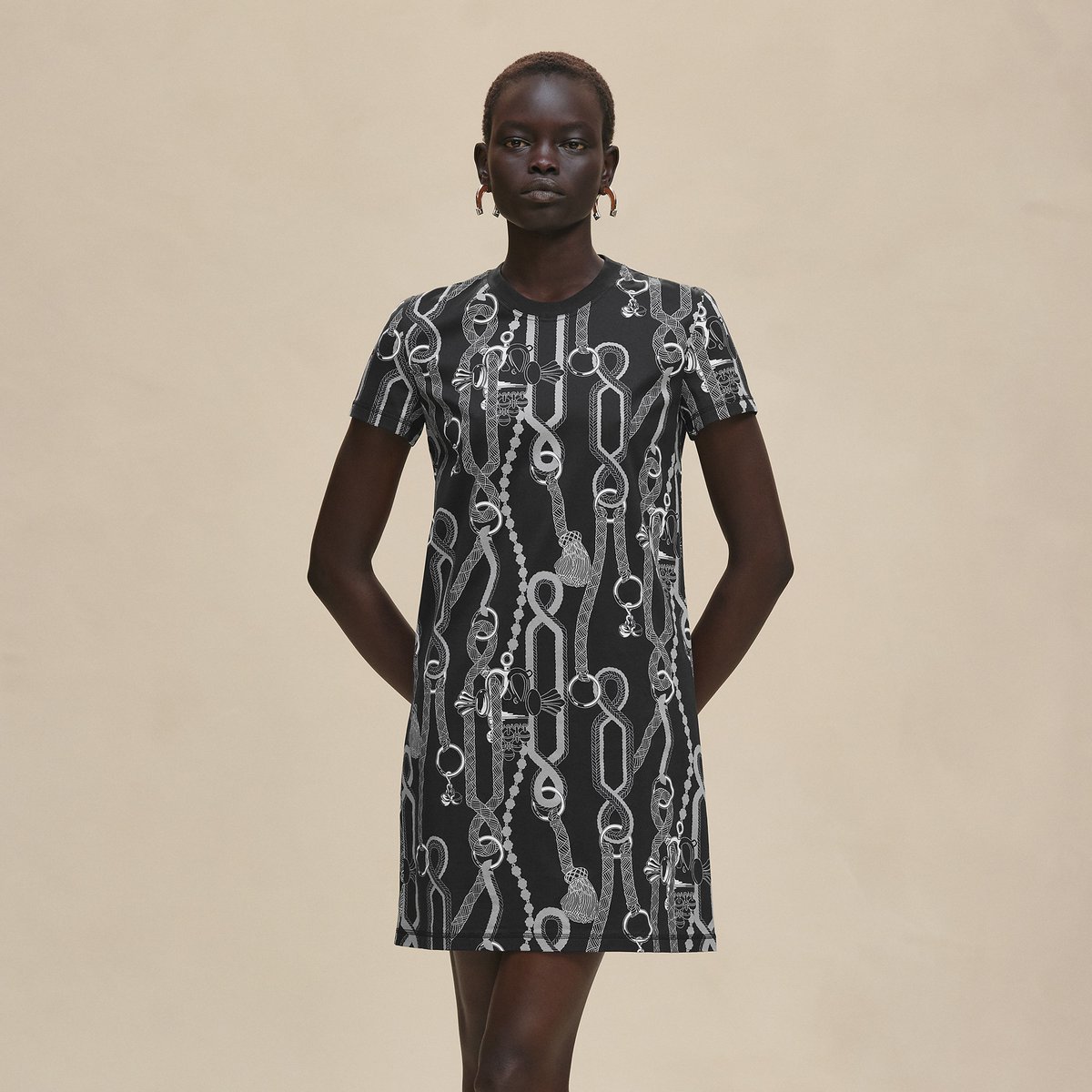 "Palefroi Remix" straight dress