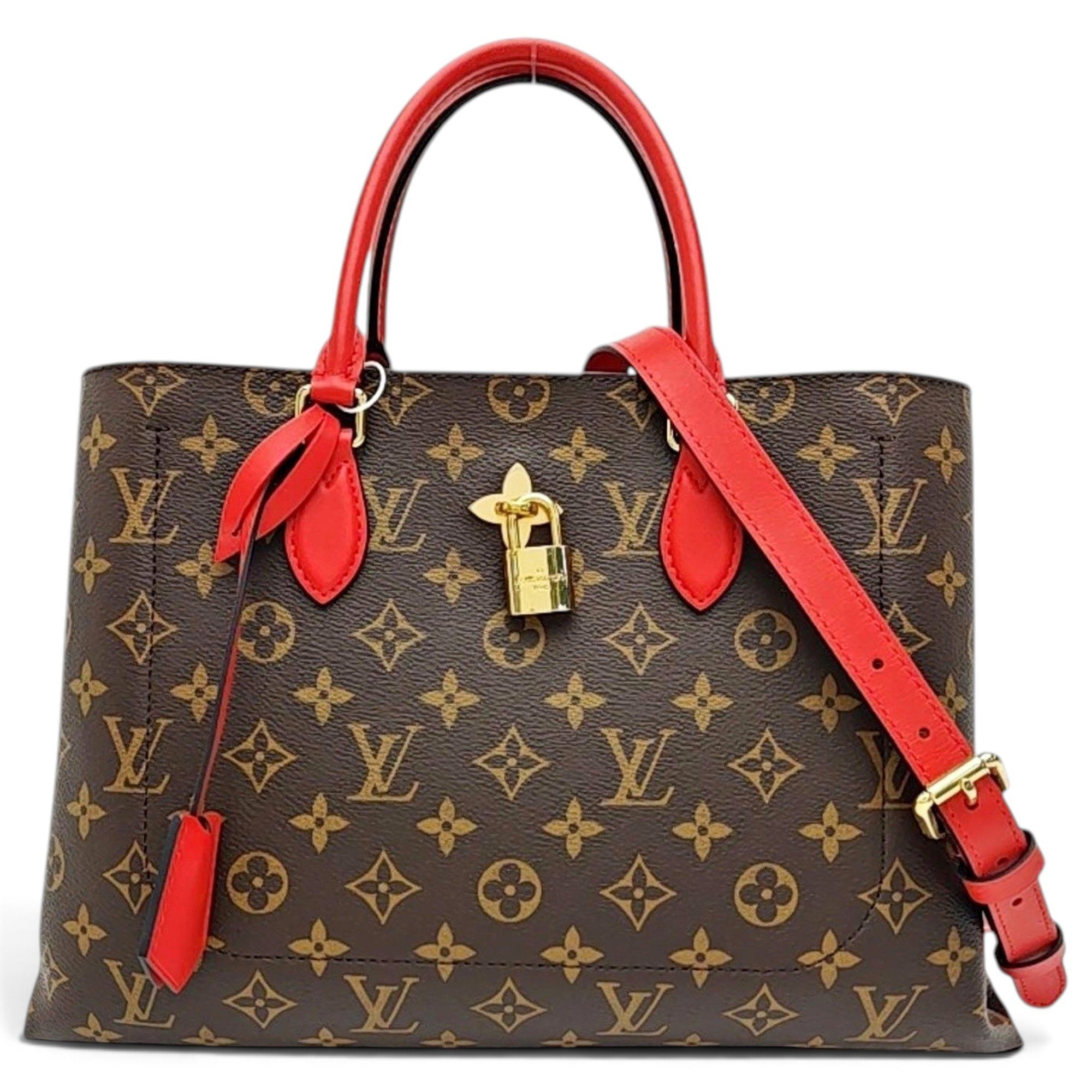 Bellflower leather handbag