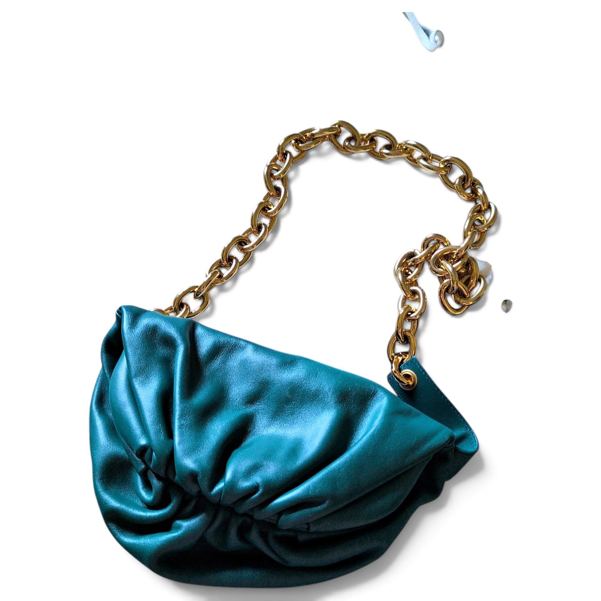 Chain Pouch leather handbag