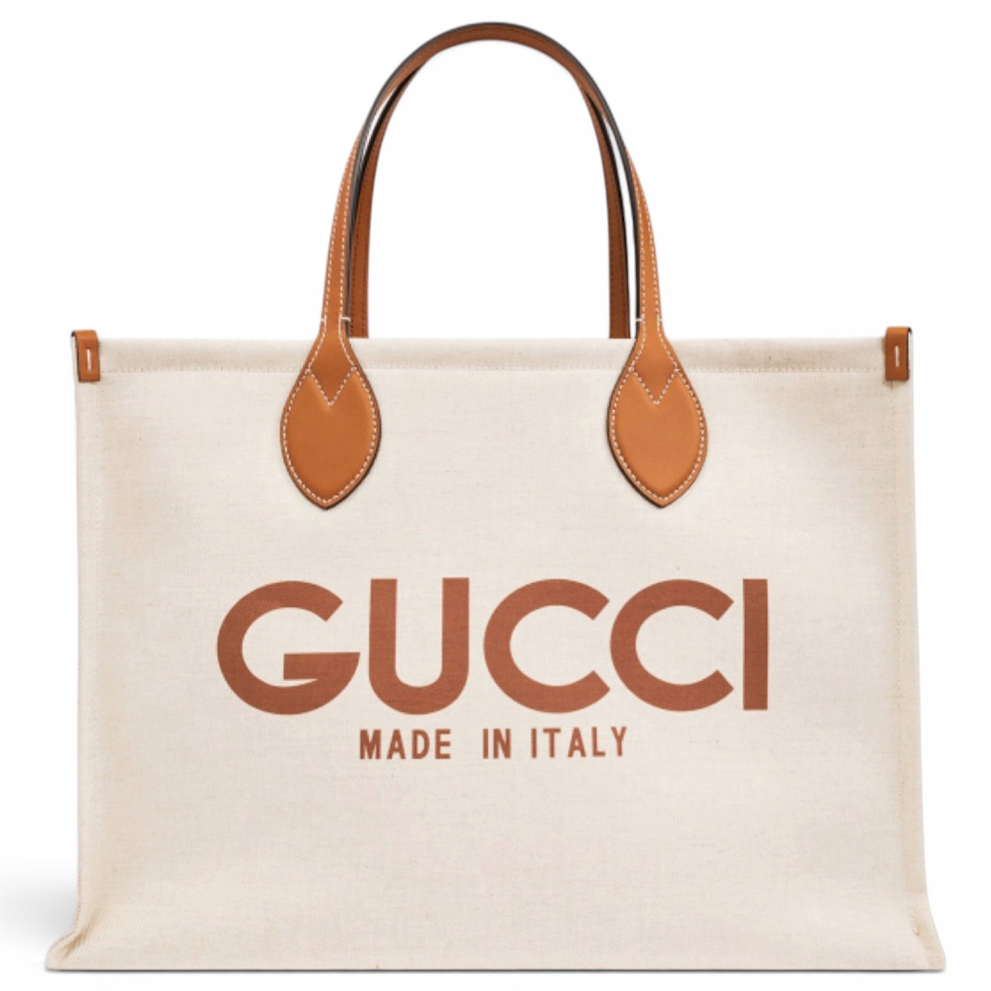 Leather tote