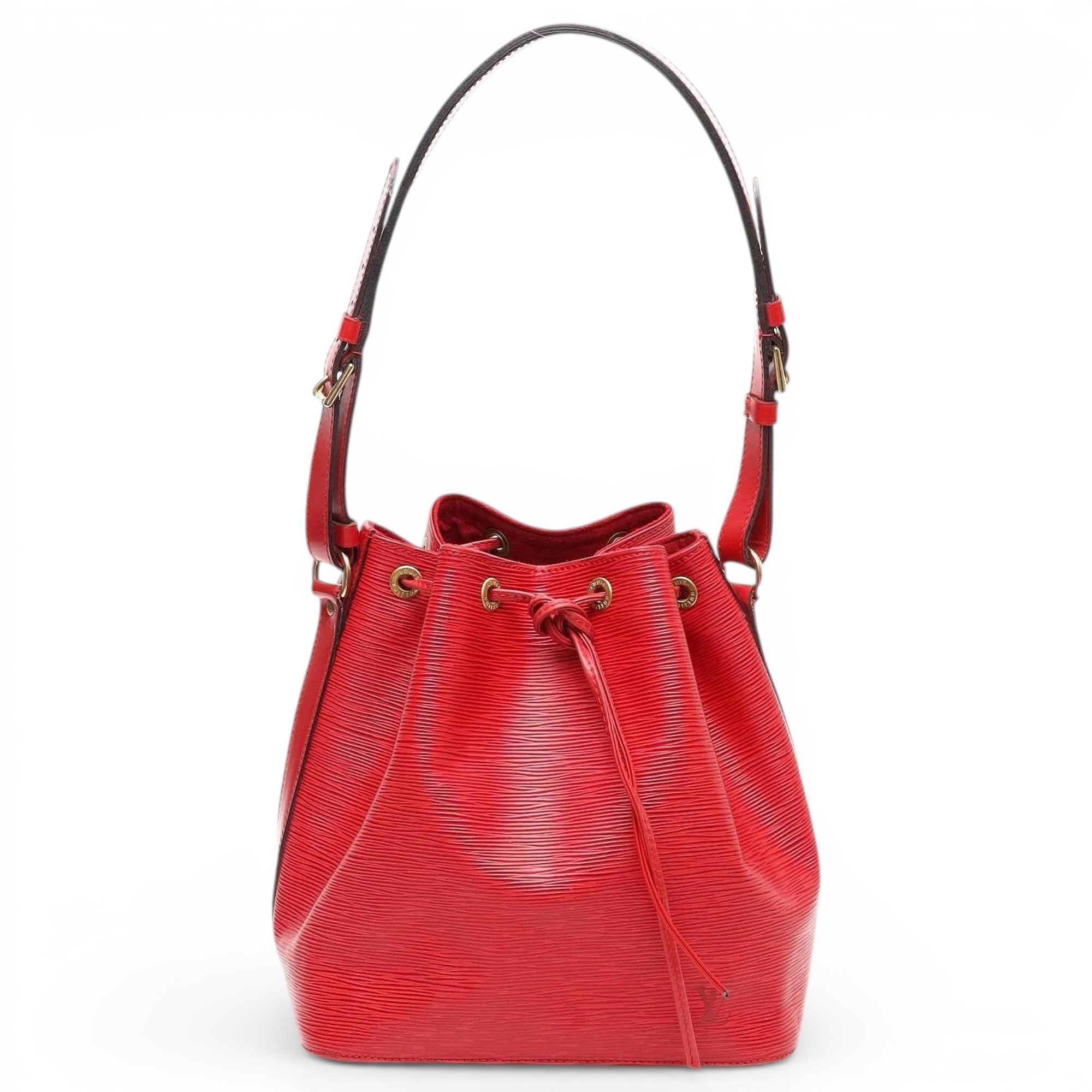 Petit Noé trunk leather handbag