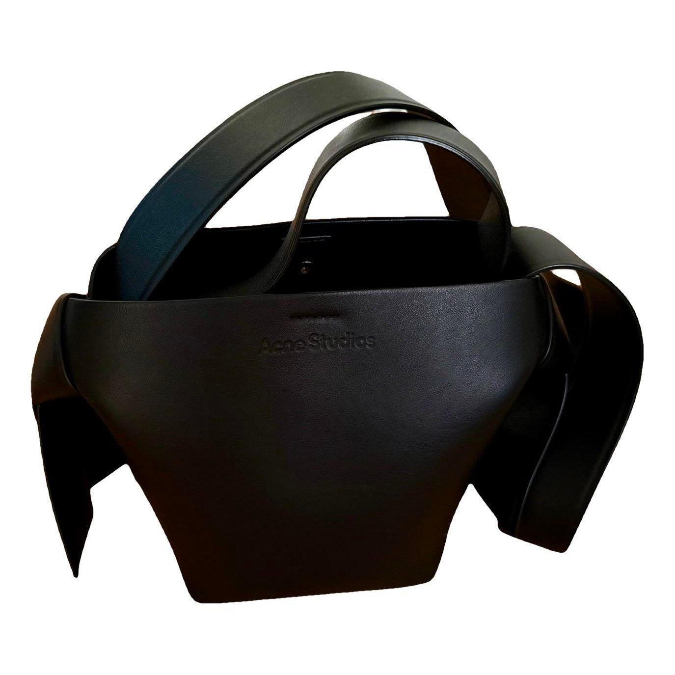Musubi leather handbag