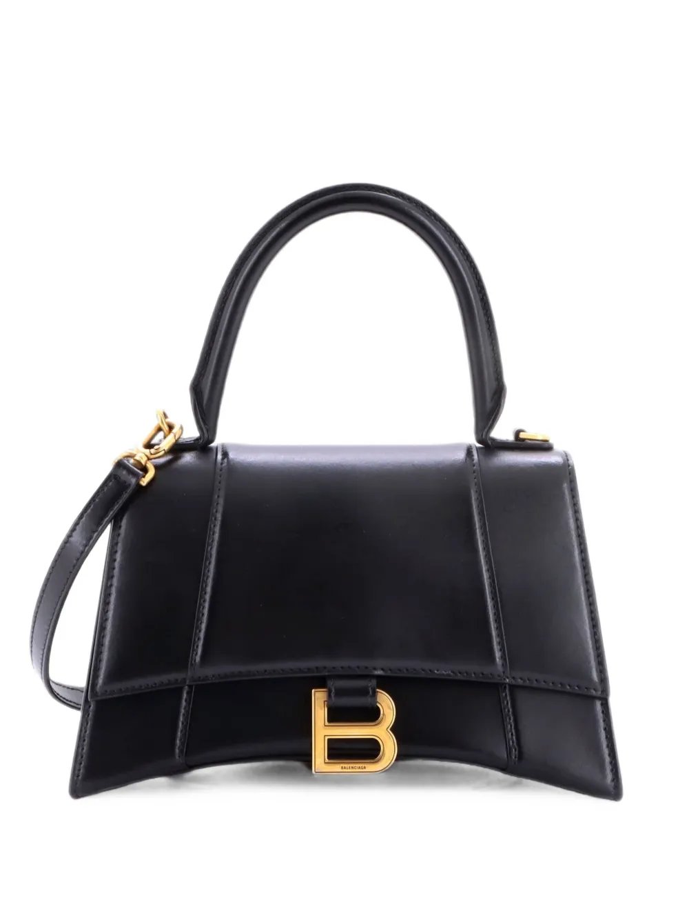 Hourglass Top Handle Bag Leather Small satchel