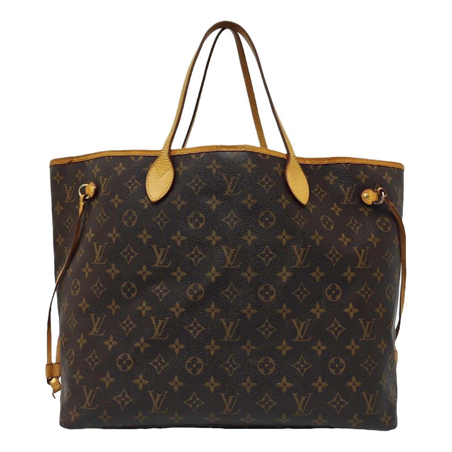 Neverfull leather handbag