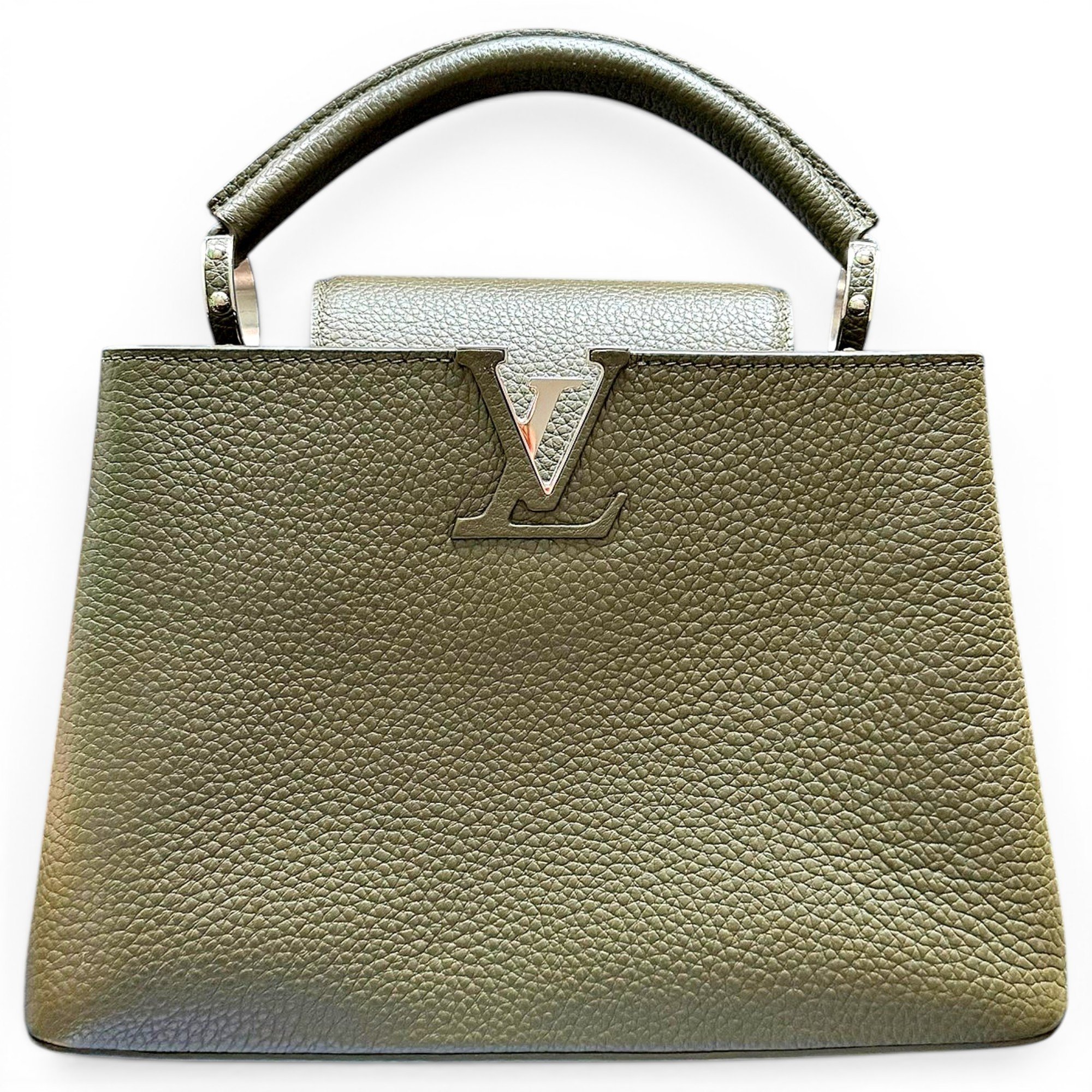 Capucines leather handbag