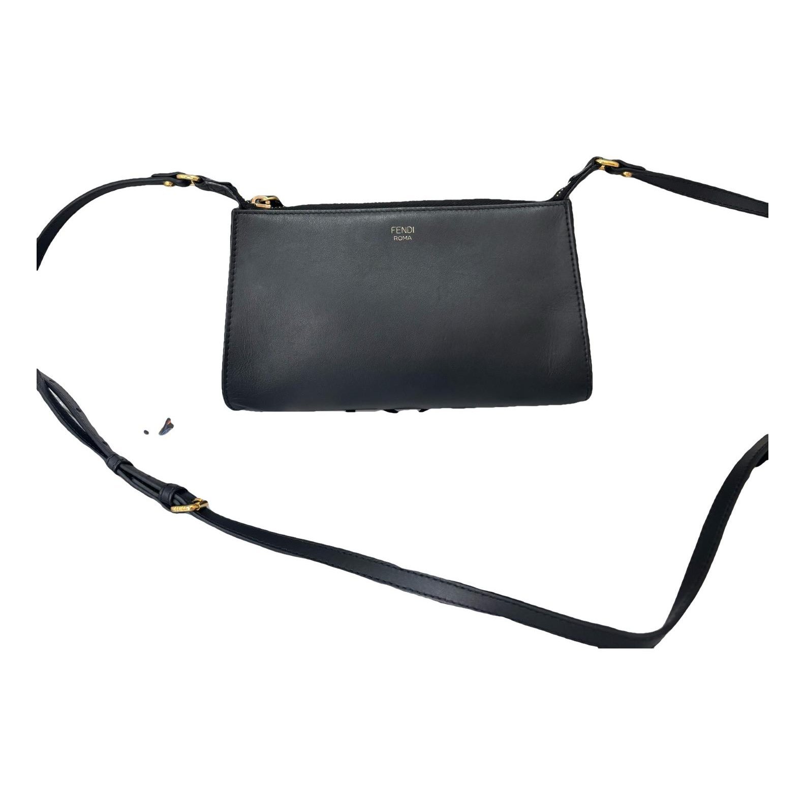 Leather crossbody bag