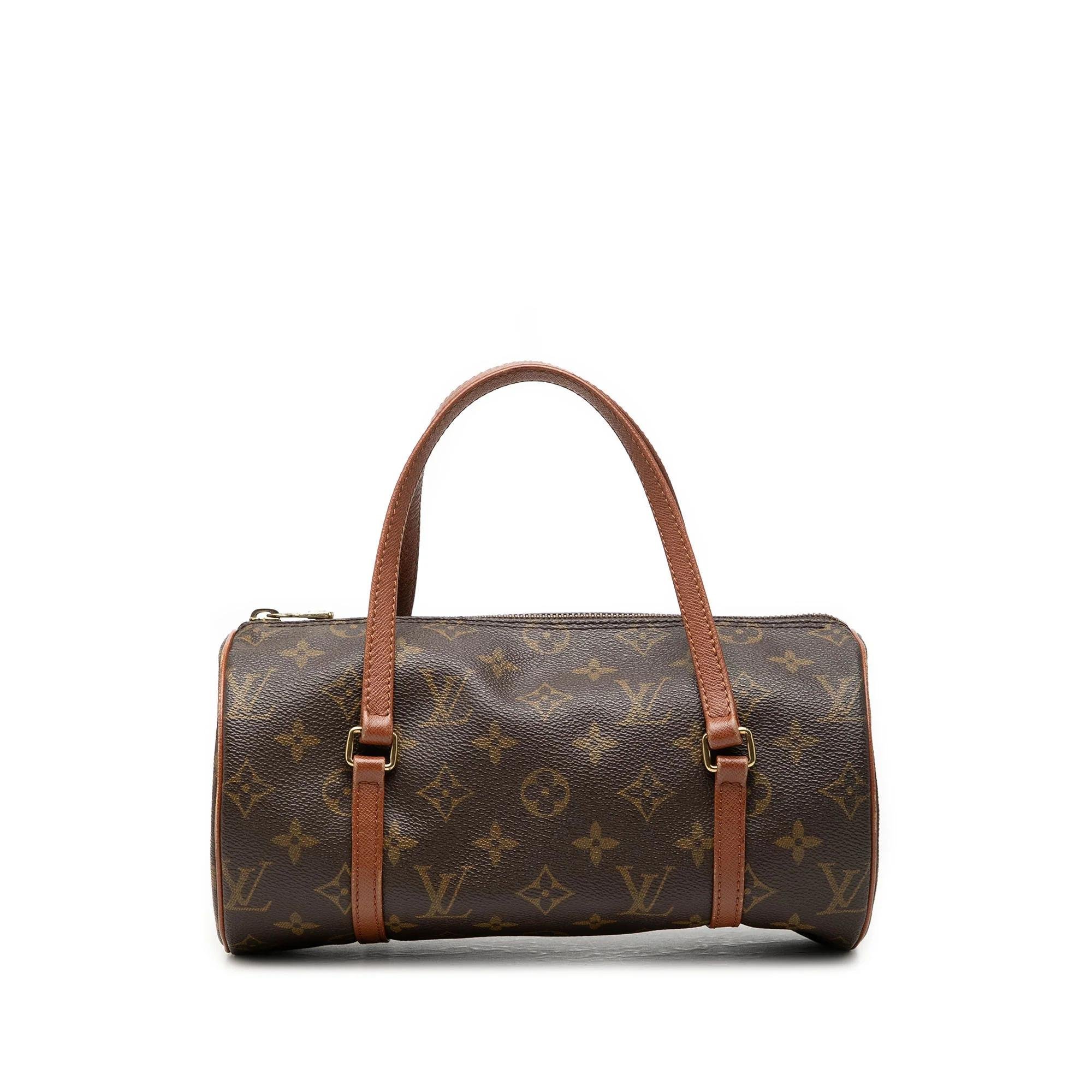 Papillon leather handbag