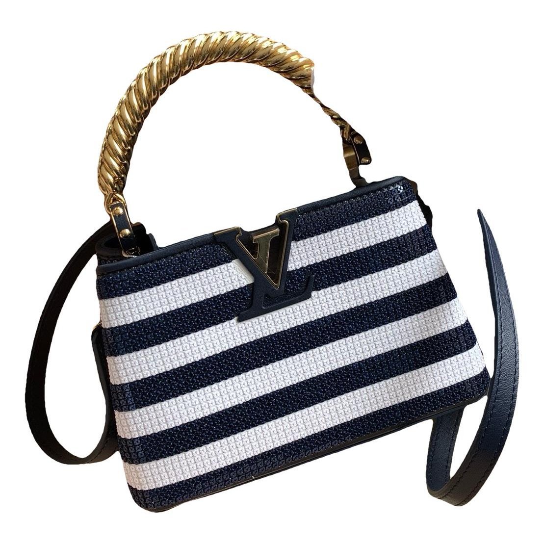 Capucines leather handbag