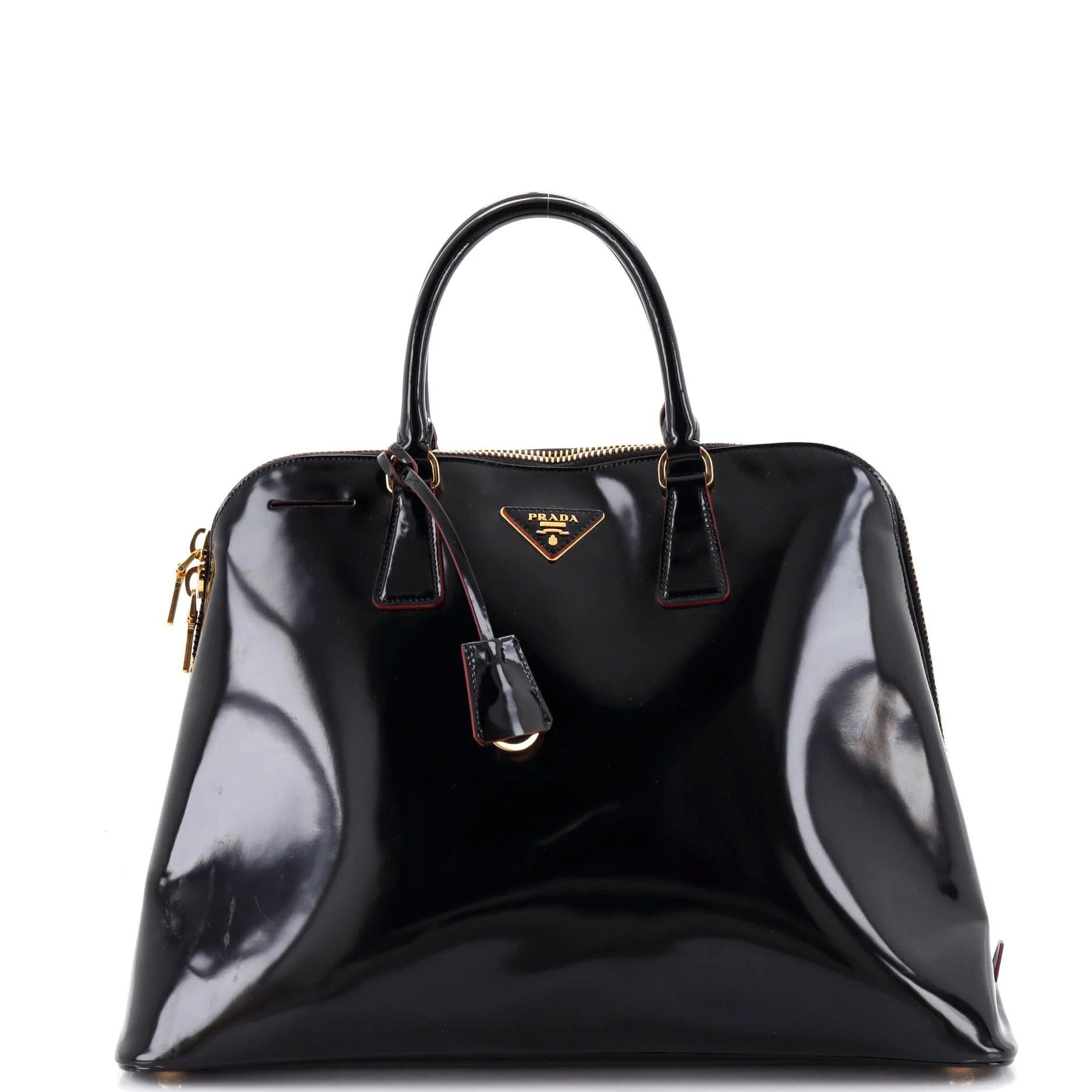 Leather satchel