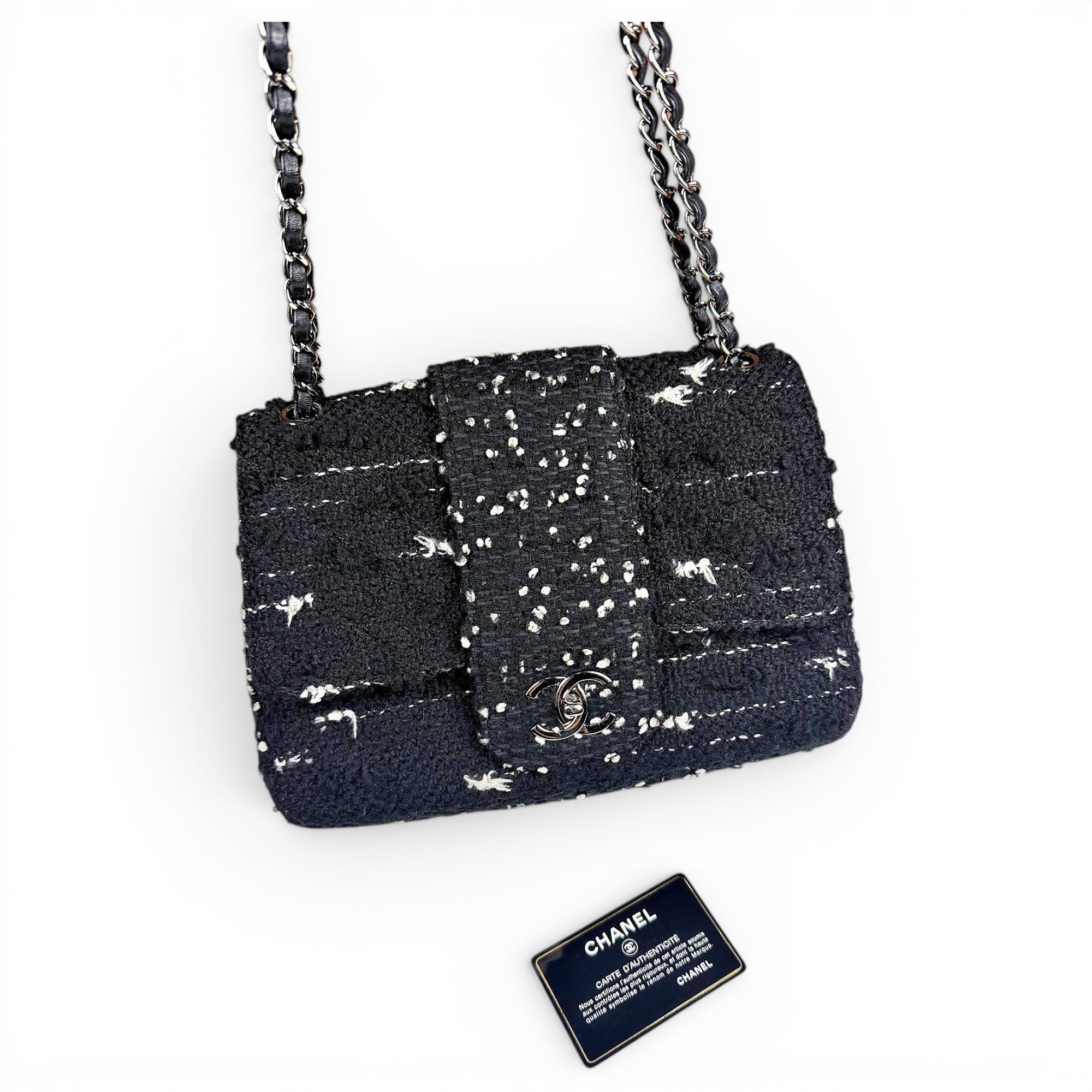 Tweed handbag
