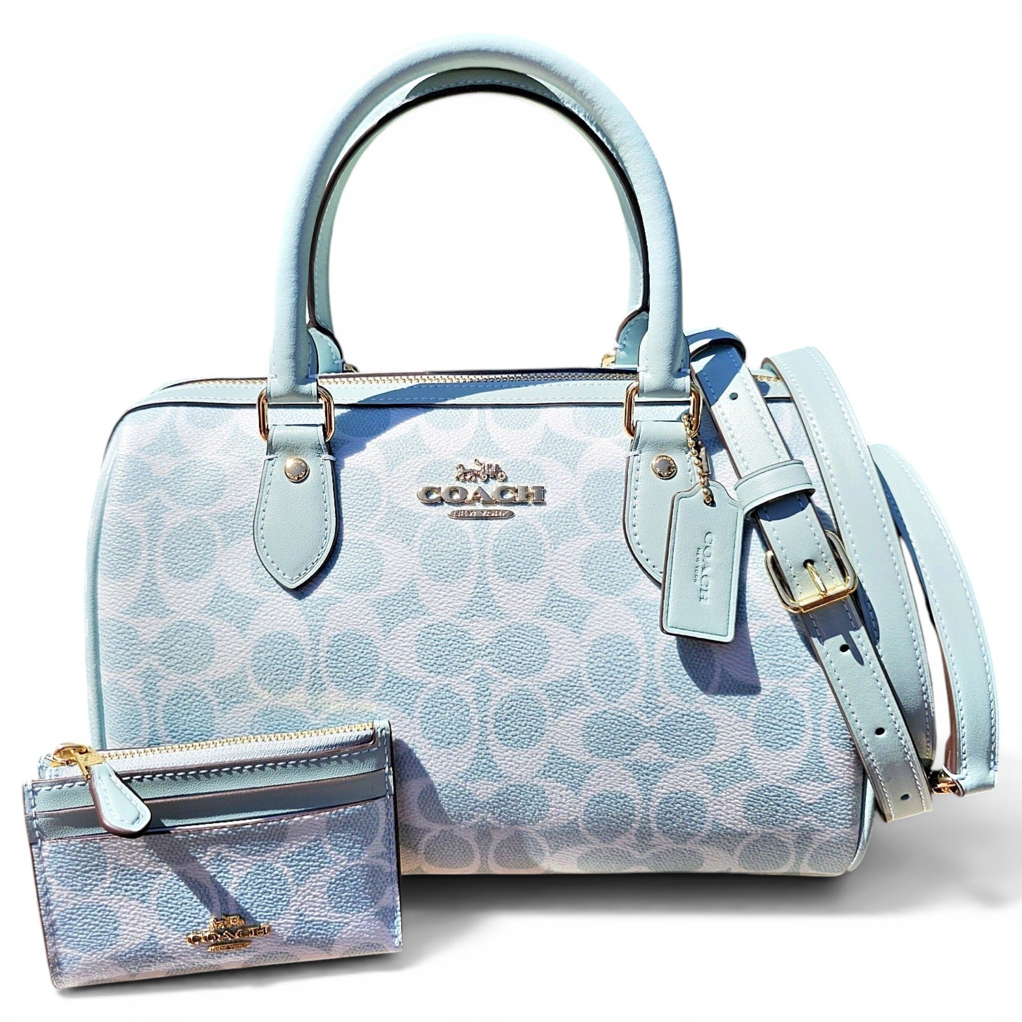 Leather crossbody bag