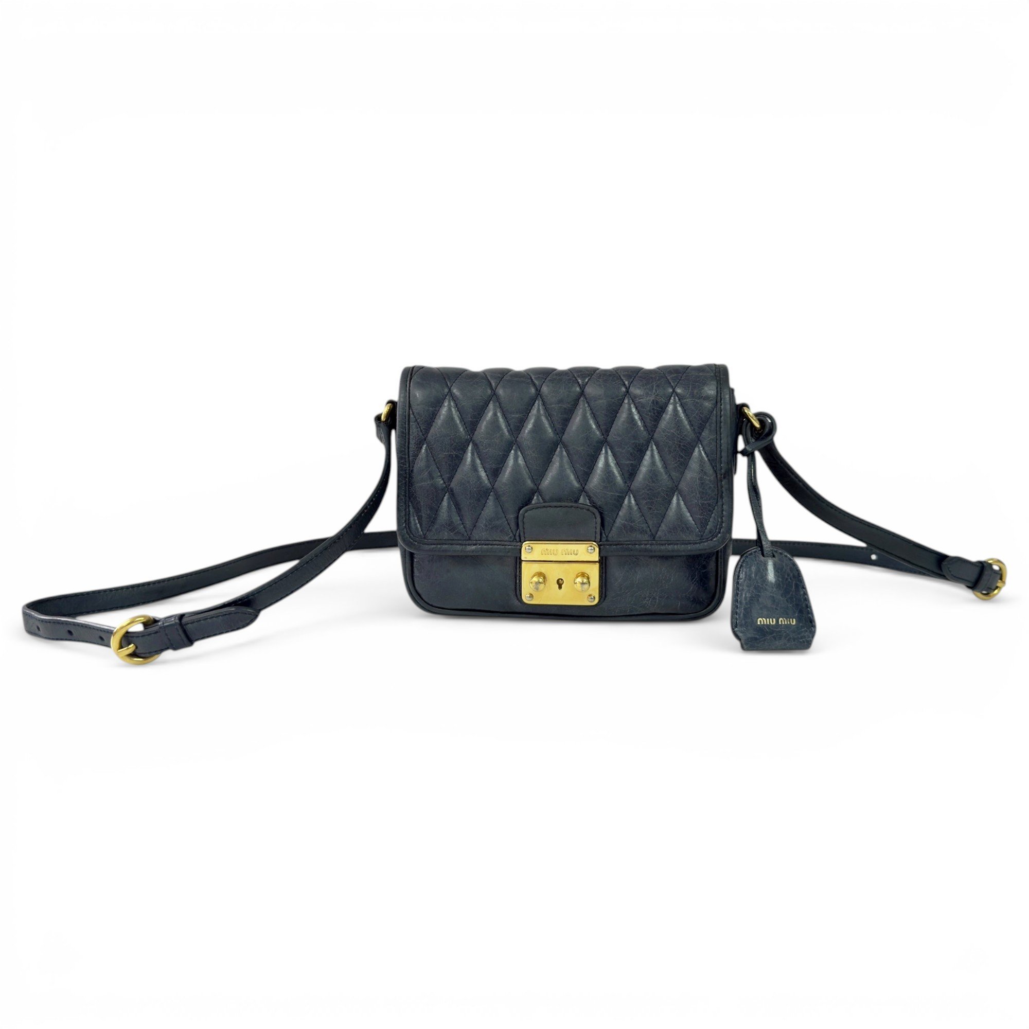 Leather crossbody bag