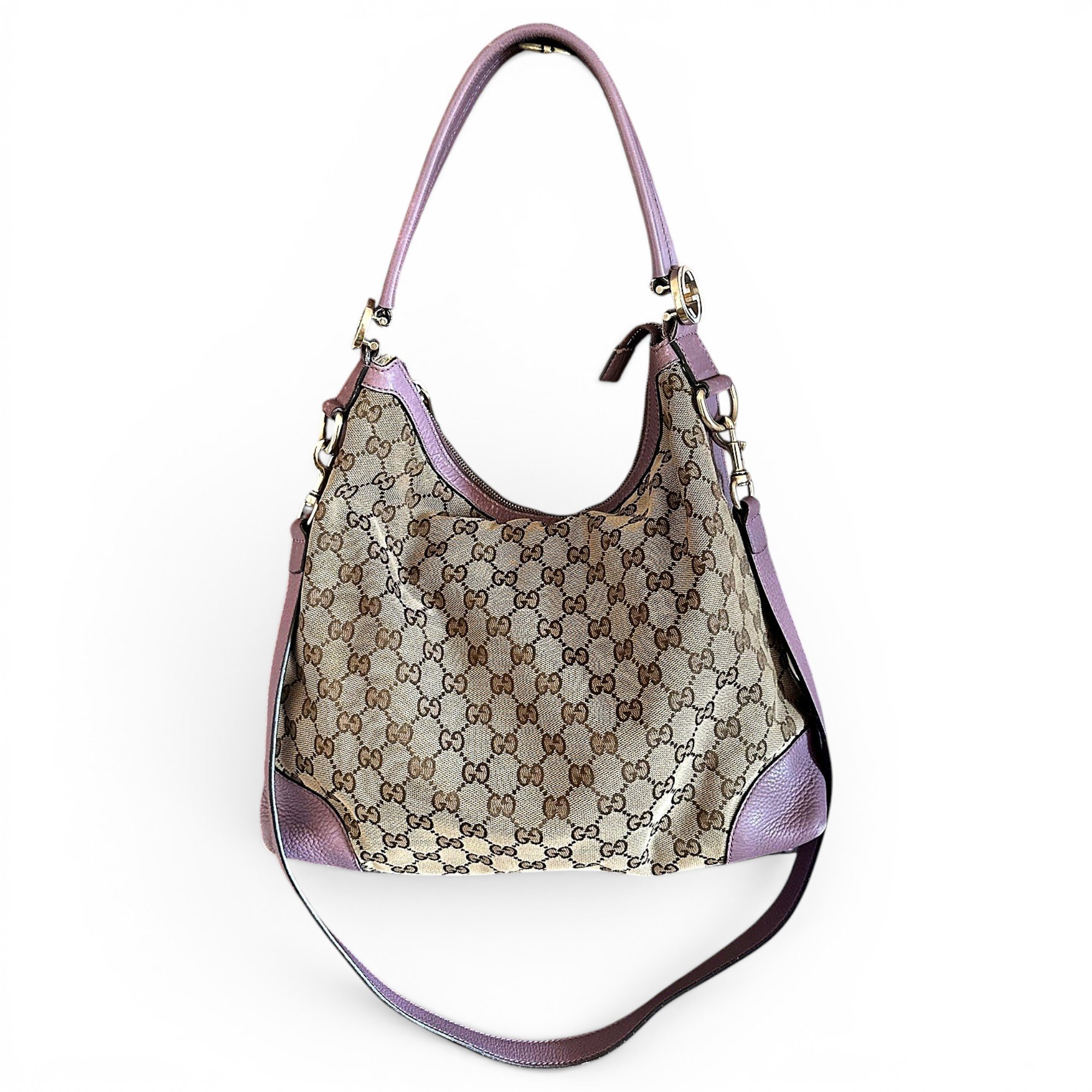 Miss GG leather handbag