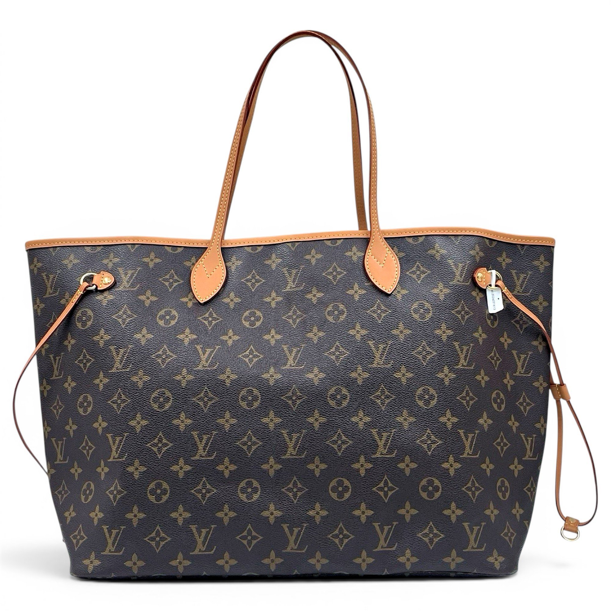 Neverfull leather tote
