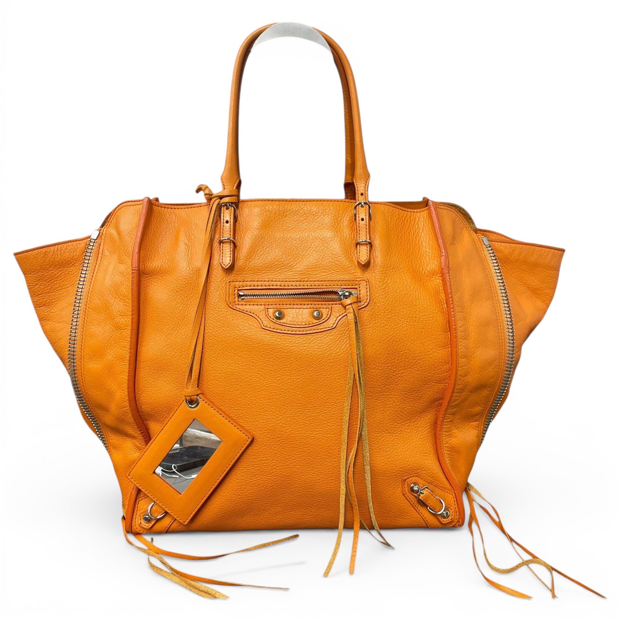 Leather handbag