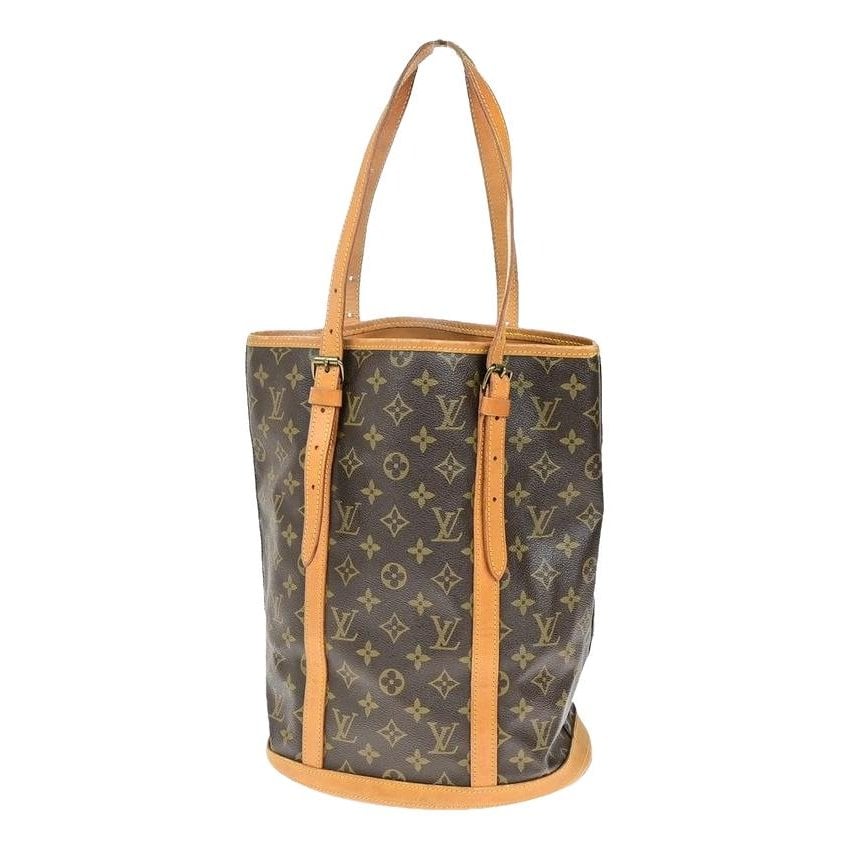 Bucket leather bag