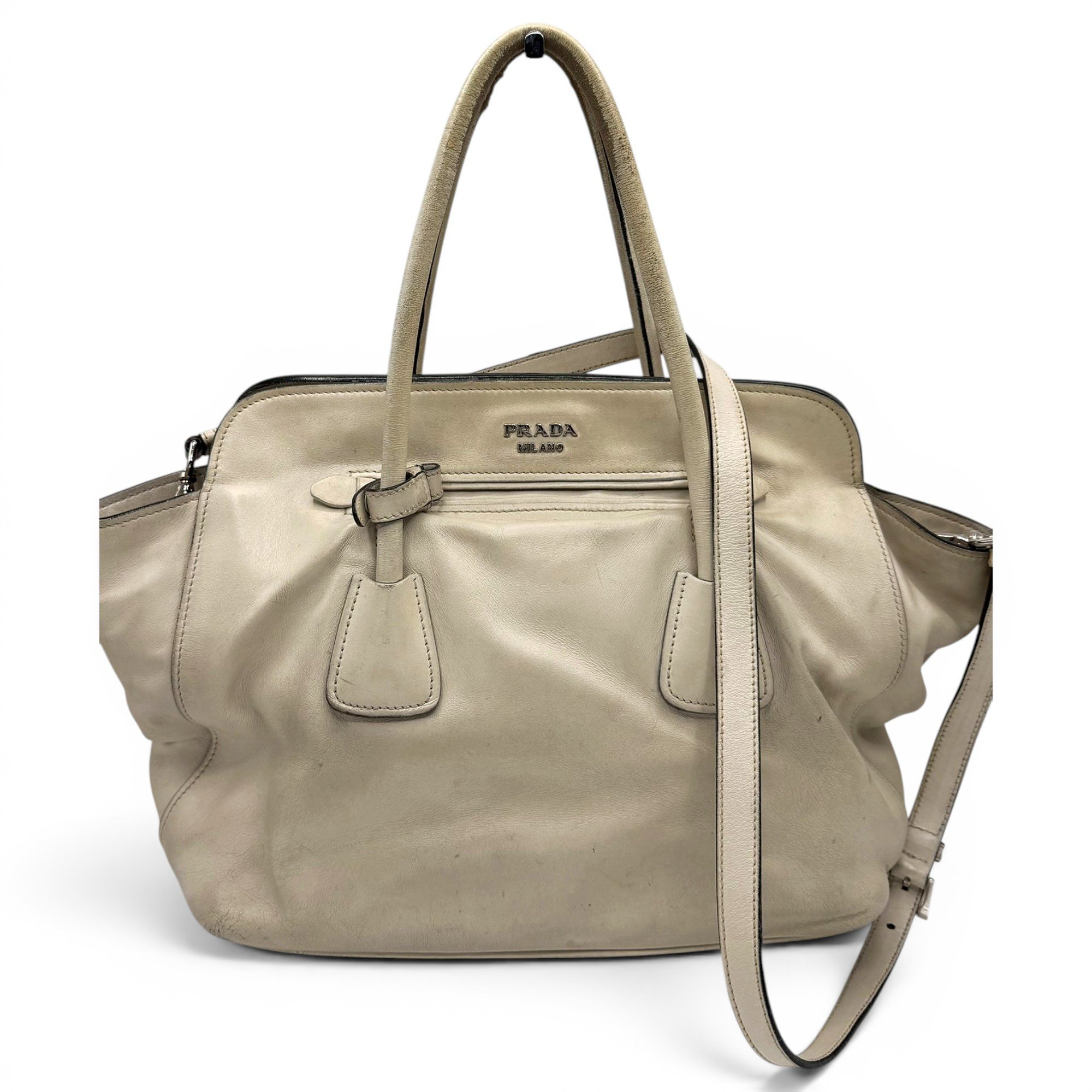 Leather handbag