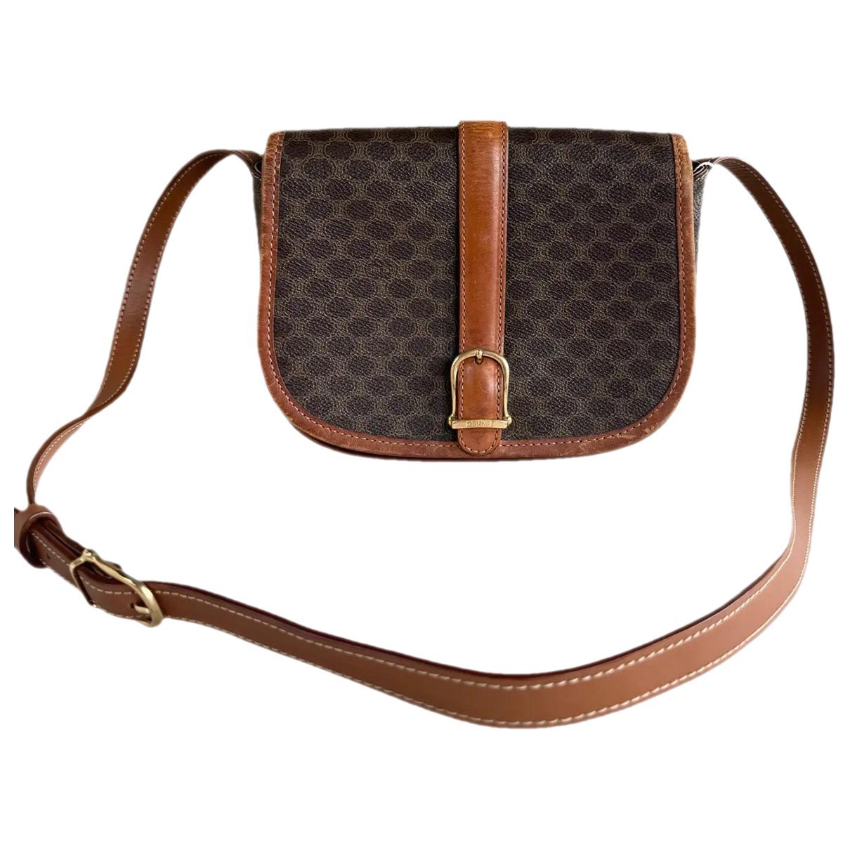 Vinyl crossbody bag