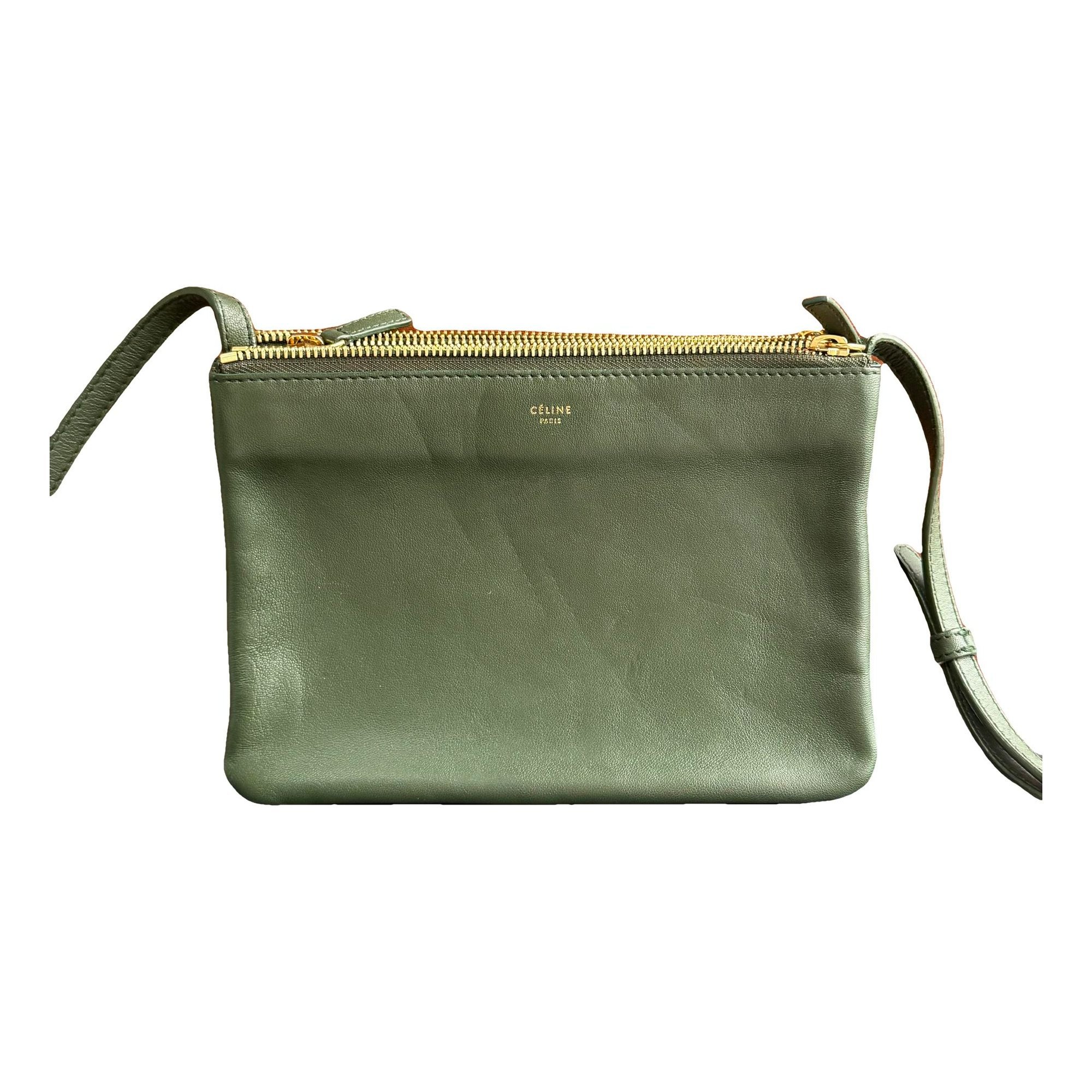 Trio leather crossbody bag