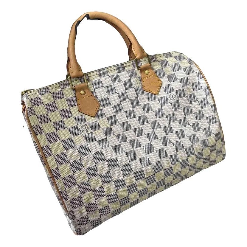 Speedy leather handbag