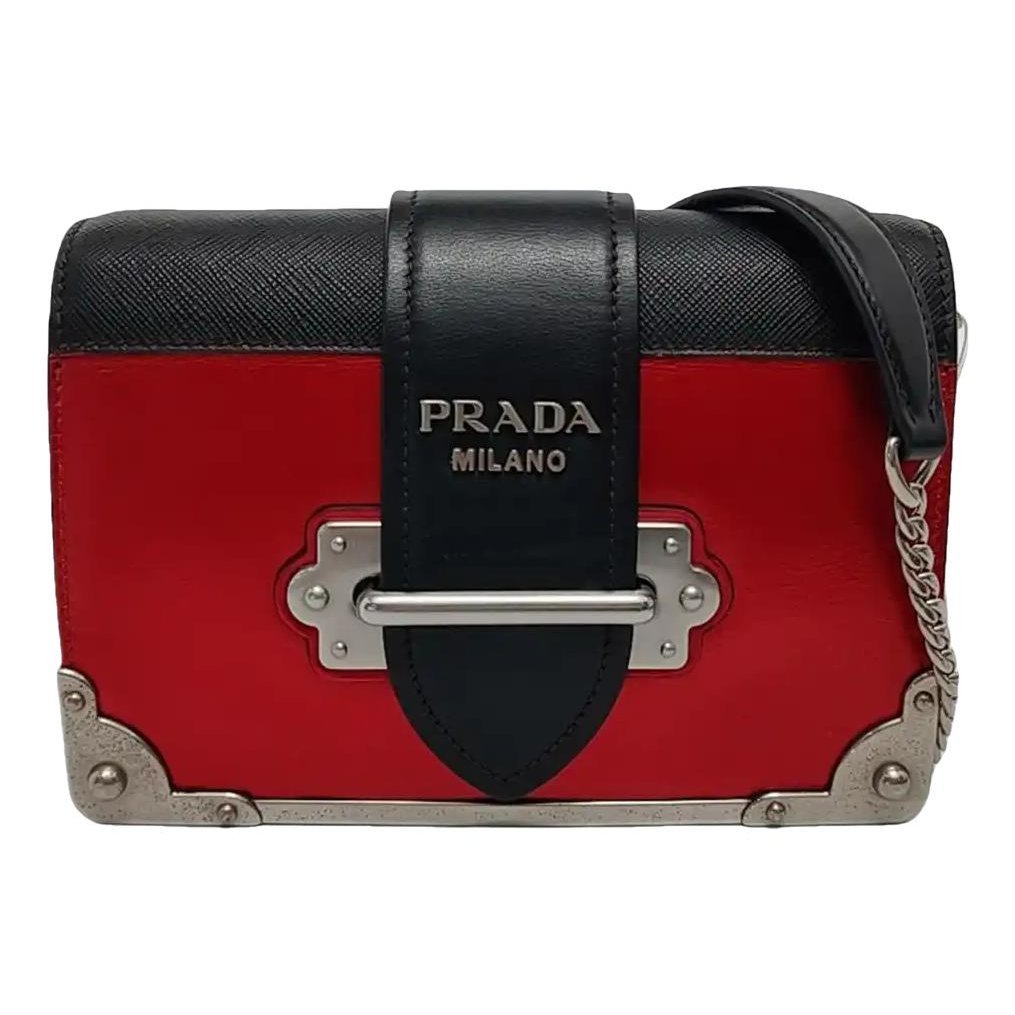 Cahier leather crossbody bag