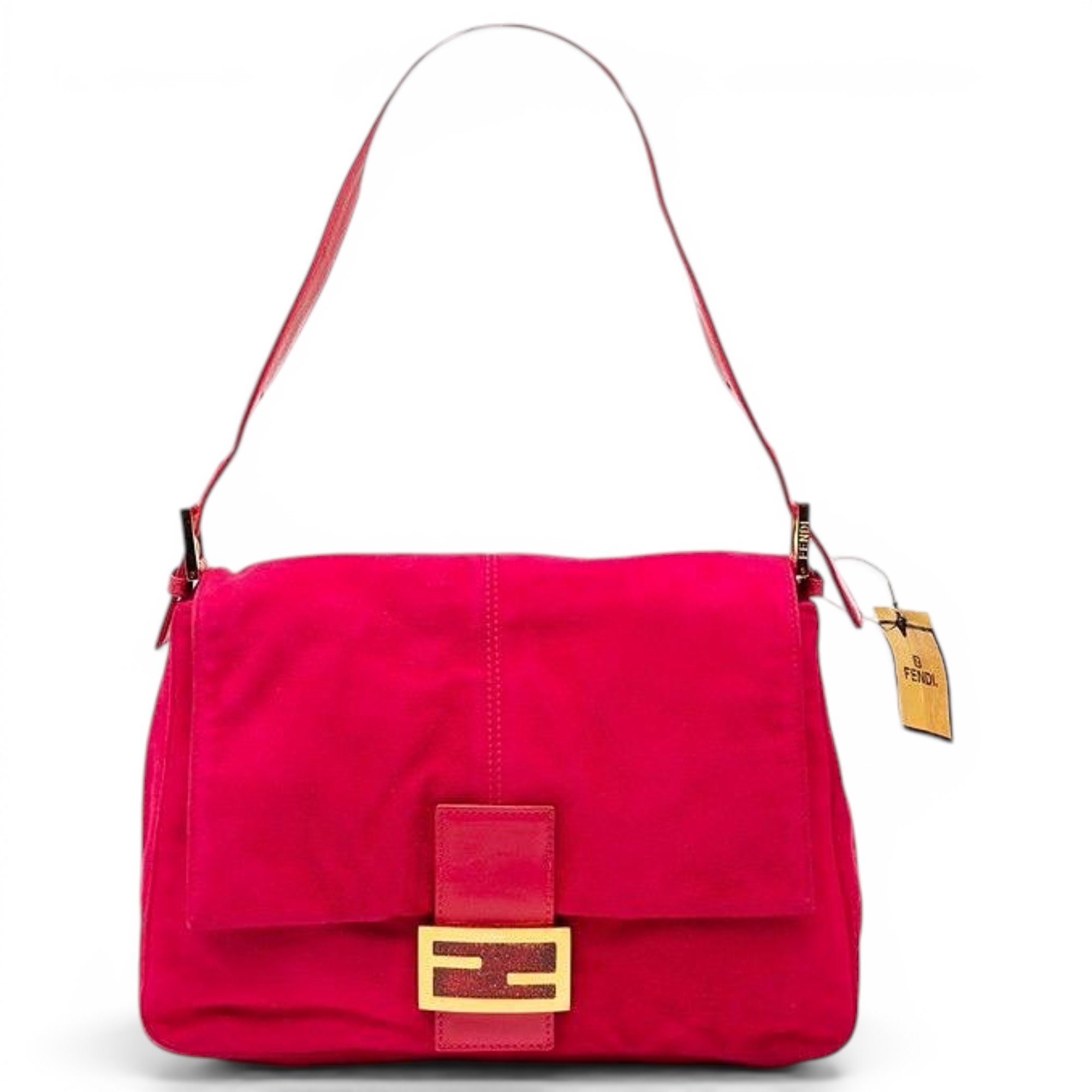 Pocket leather handbag