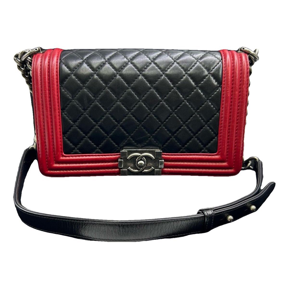 Boy leather crossbody bag