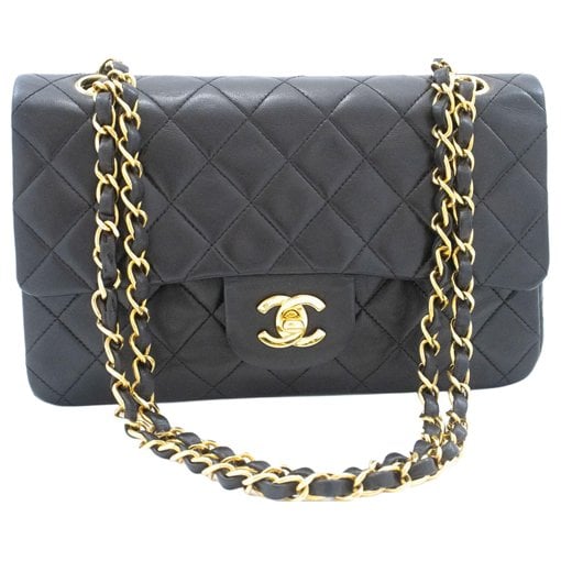 Trendy CC Flap leather crossbody bag