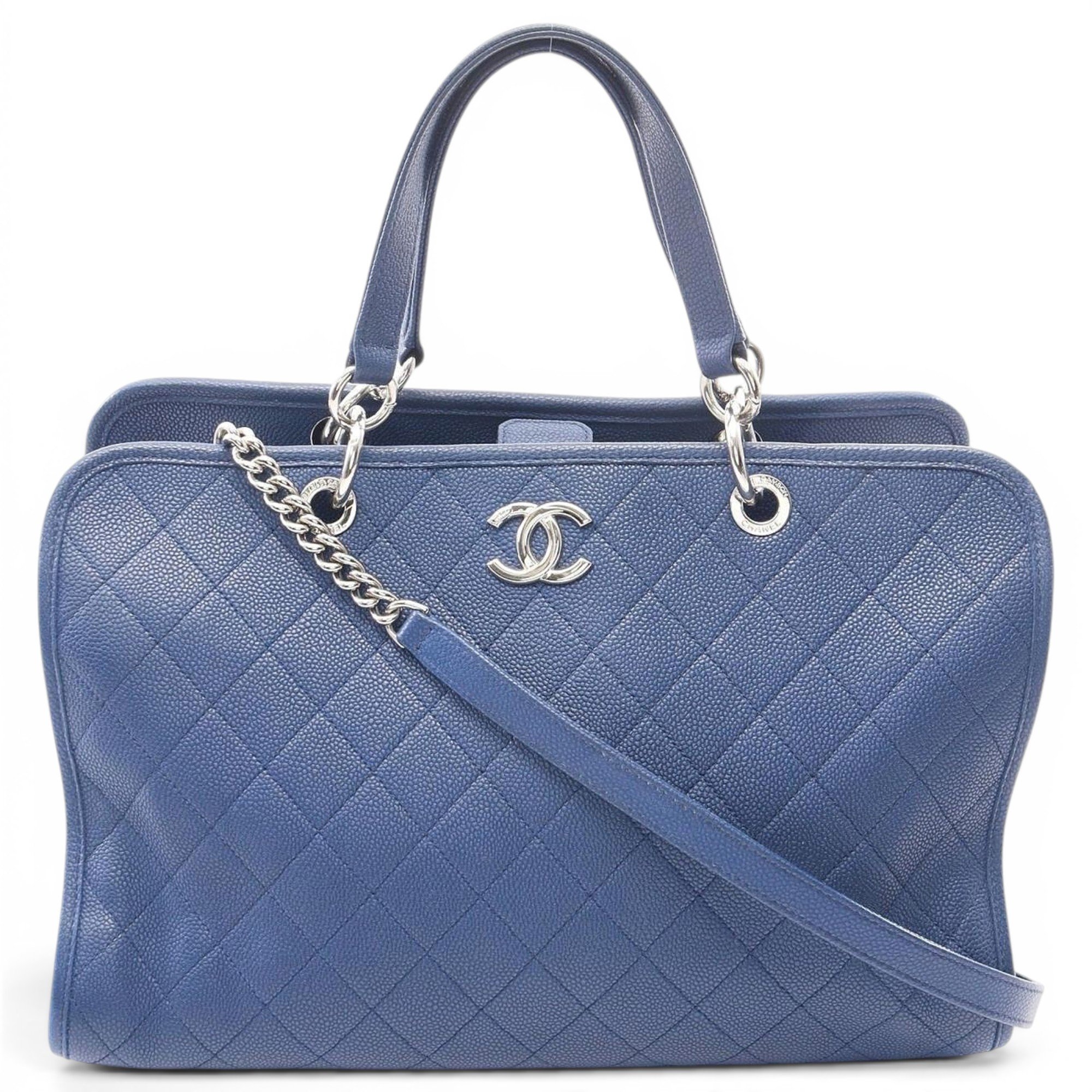 Leather tote
