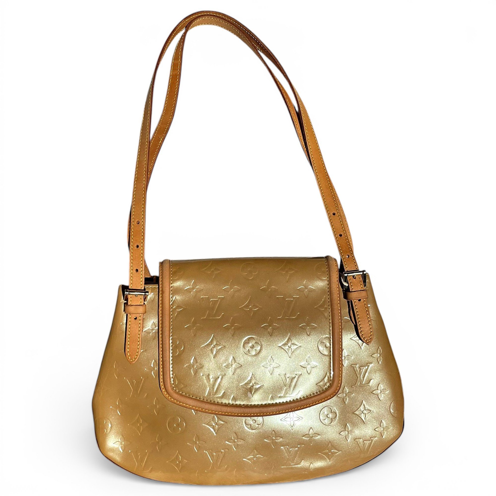 Biscayne Bay patent leather handbag