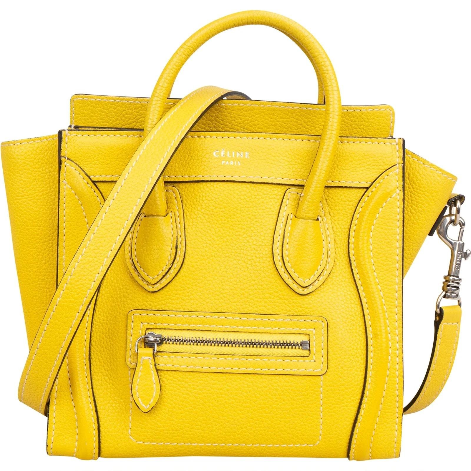 Luggage leather handbag