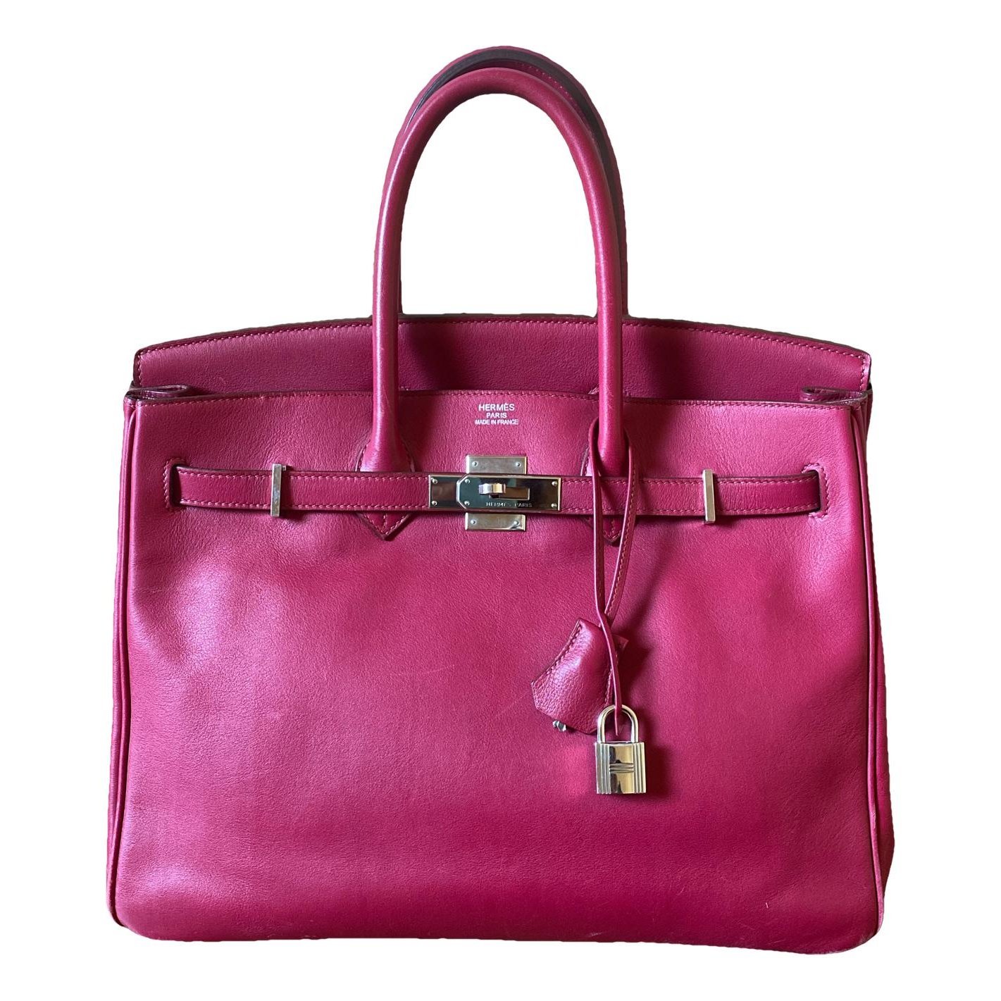 Birkin 35 leather handbag