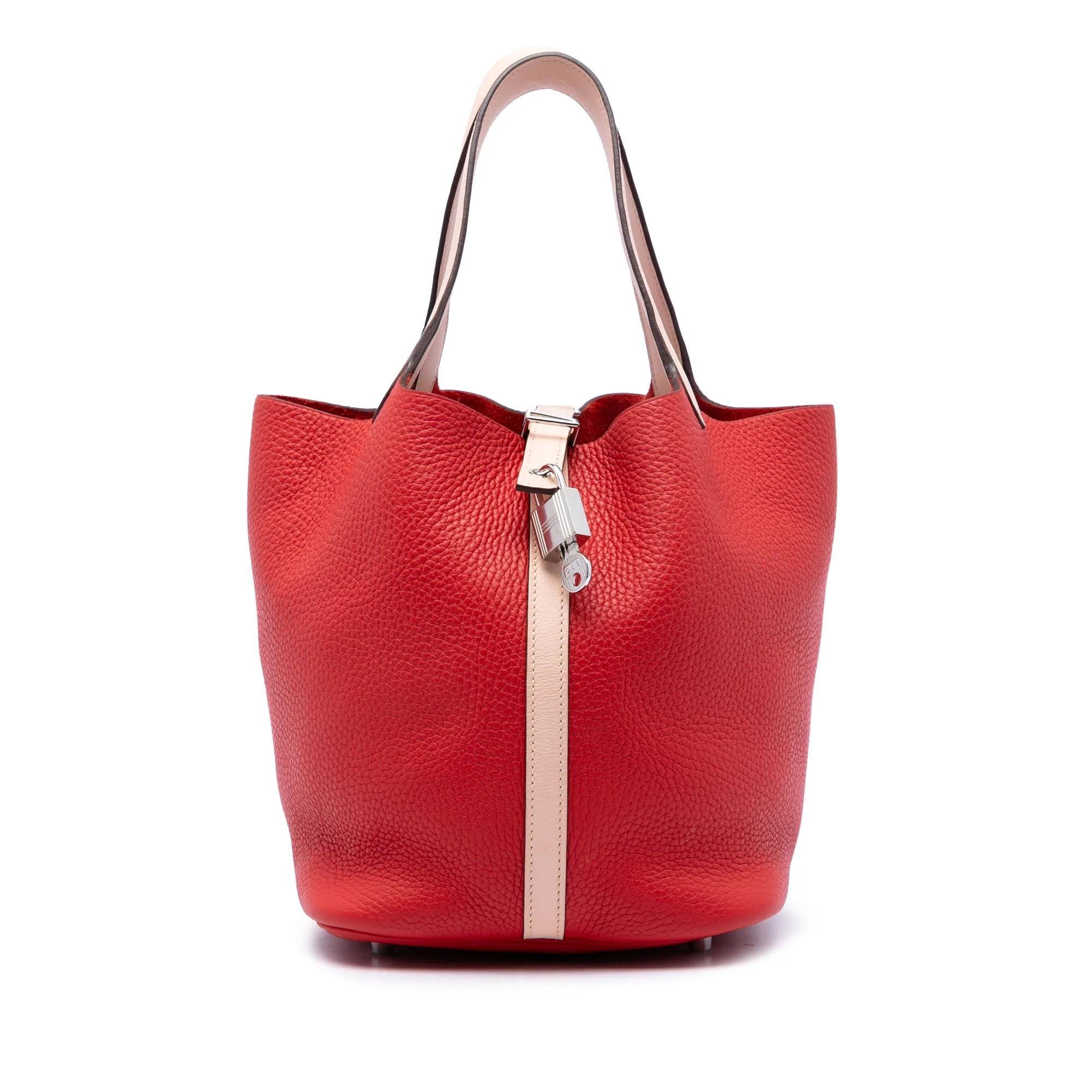 Picotin pony-style calfskin handbag