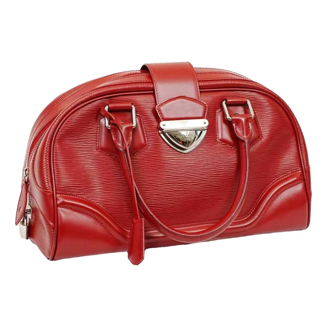Montaigne Vintage leather handbag