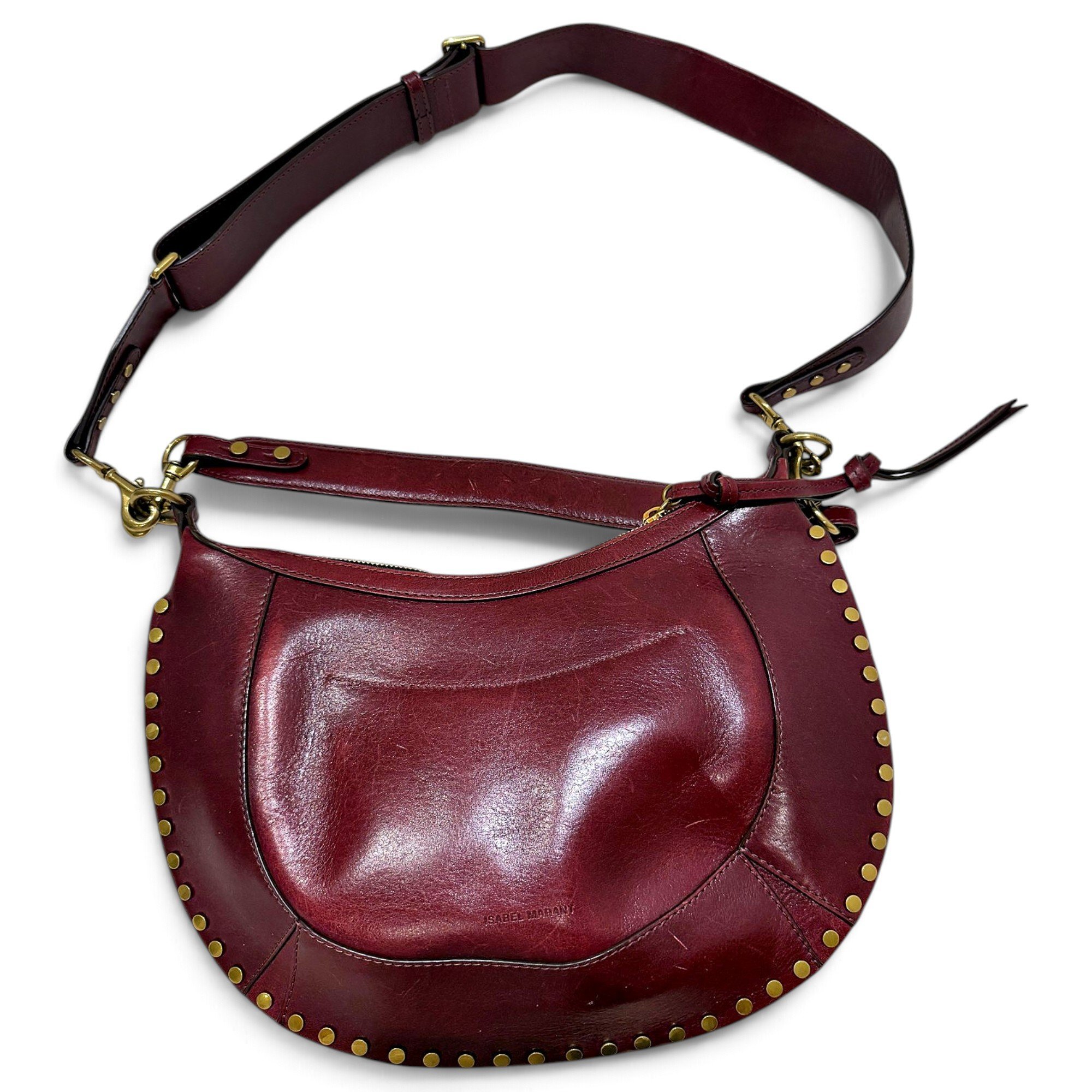 Isabel Marant Oskan Moon leather handbag