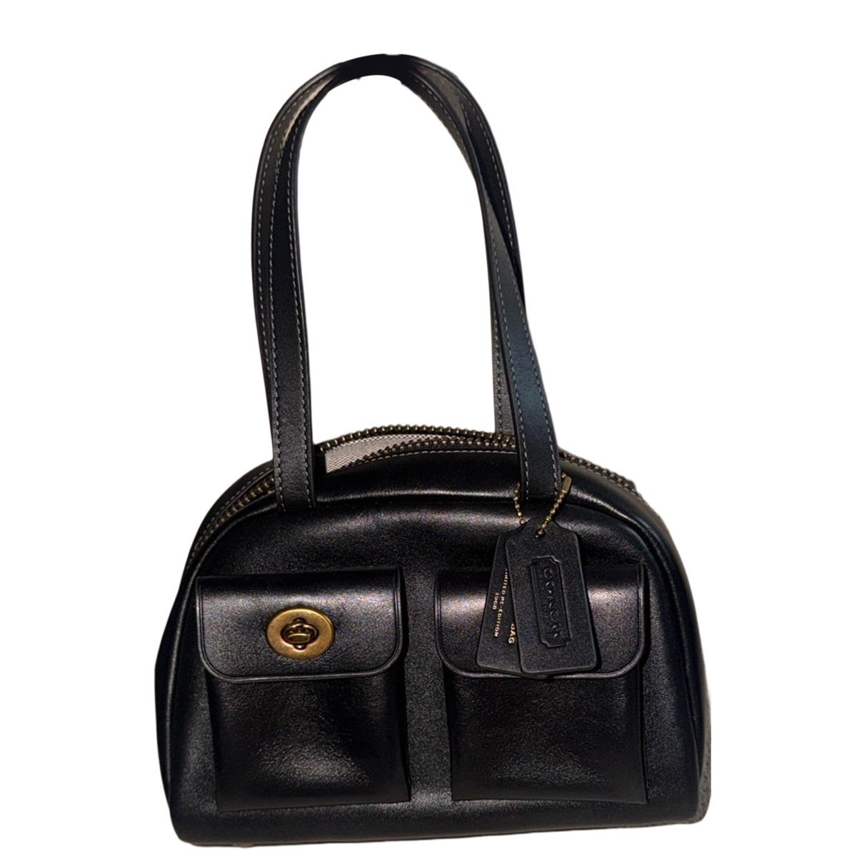Leather handbag