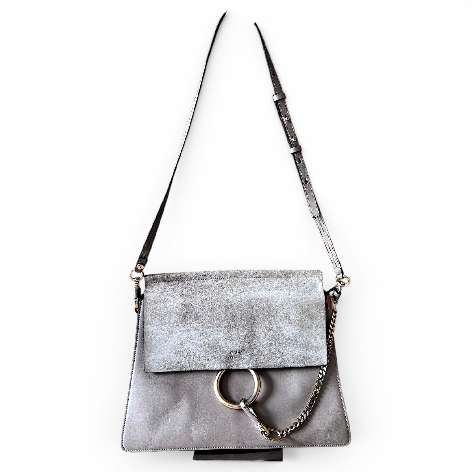Faye leather handbag