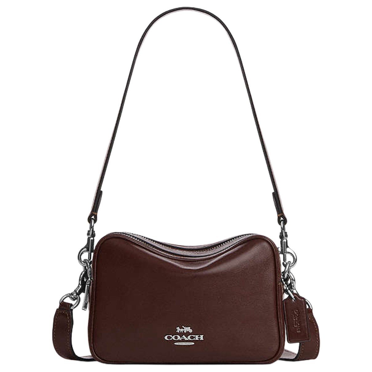 Leather crossbody bag